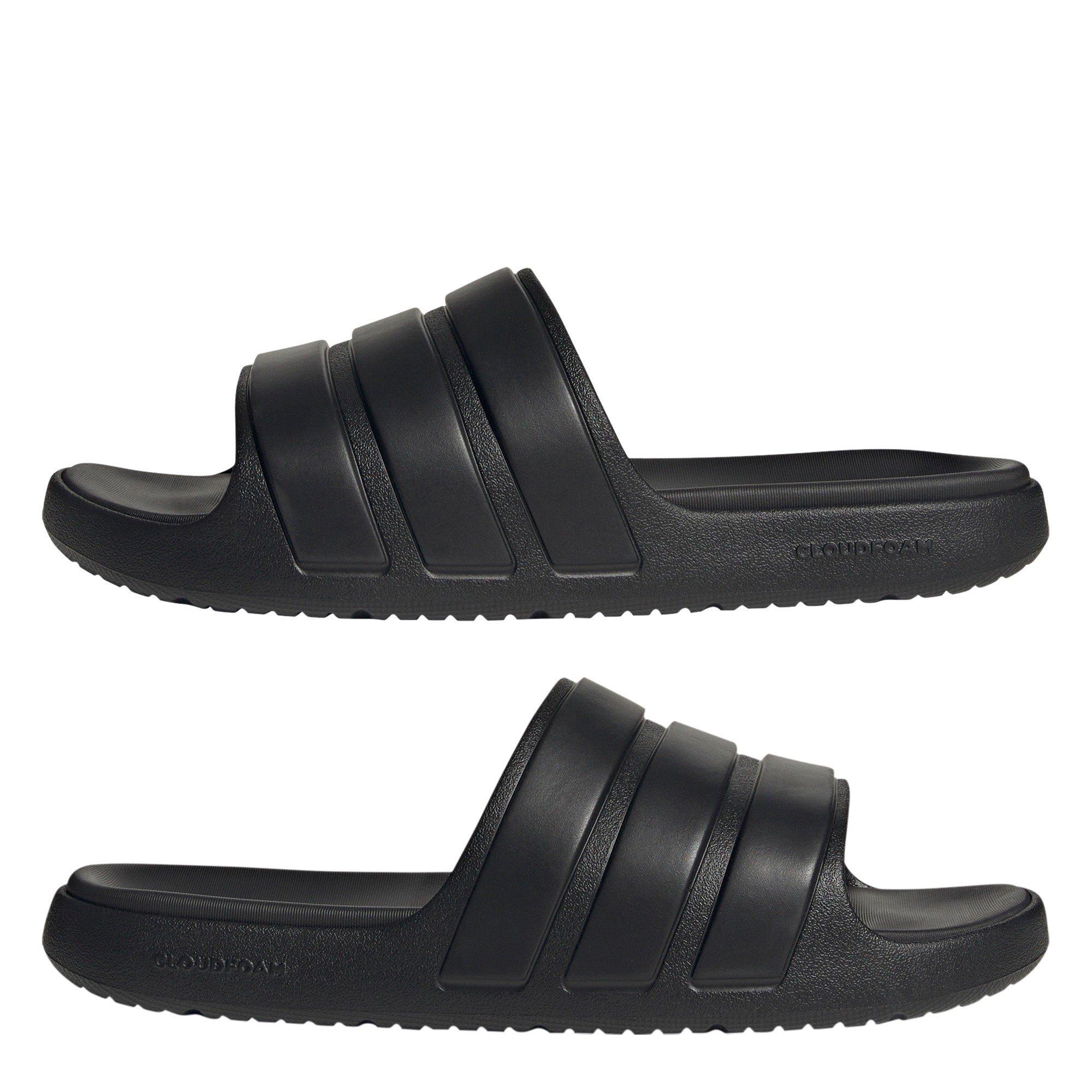 Core Black/Blk - adidas - Znsory Mens Slides - 9
