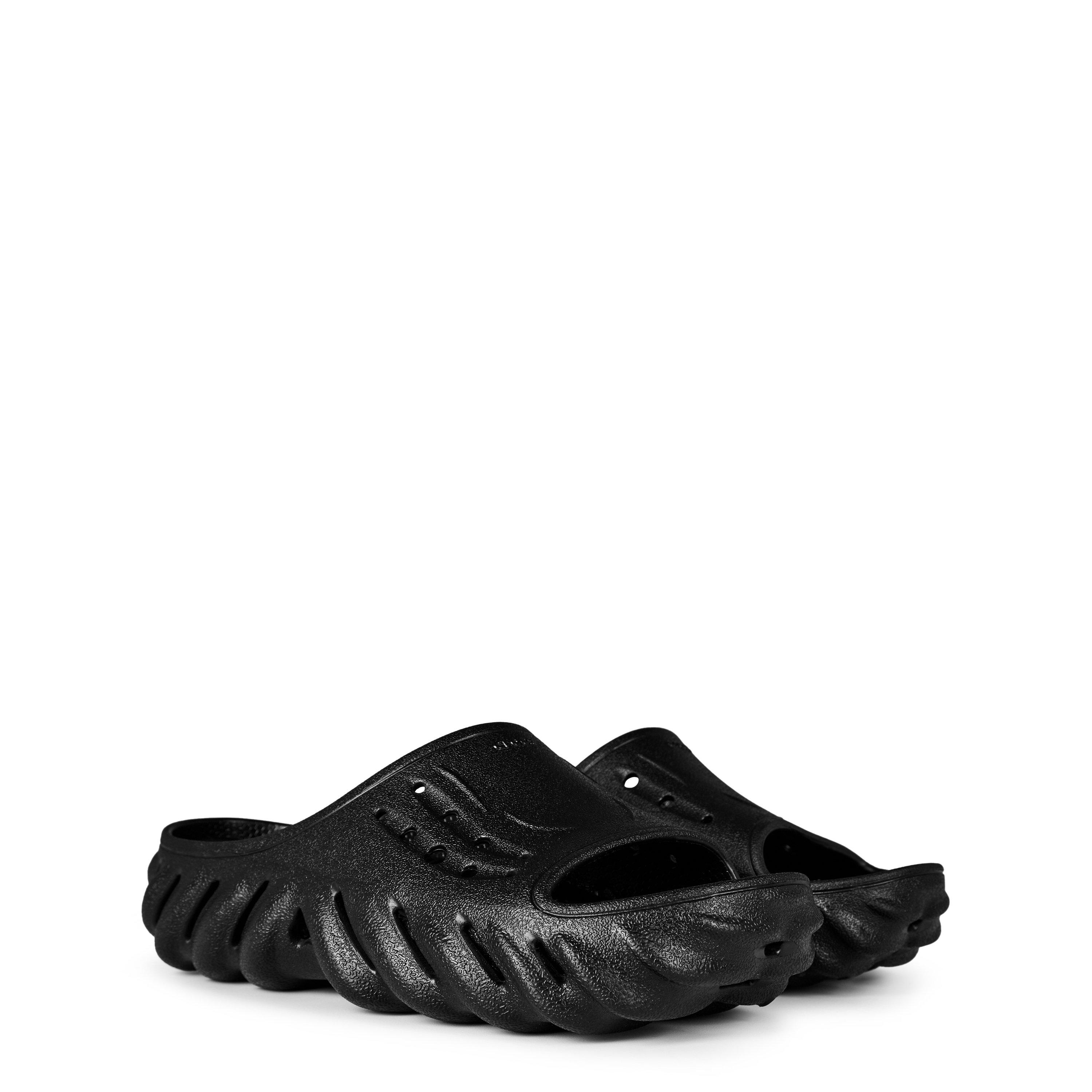 BLACK - Crocs - Echo Slide Sports Sandals - 3