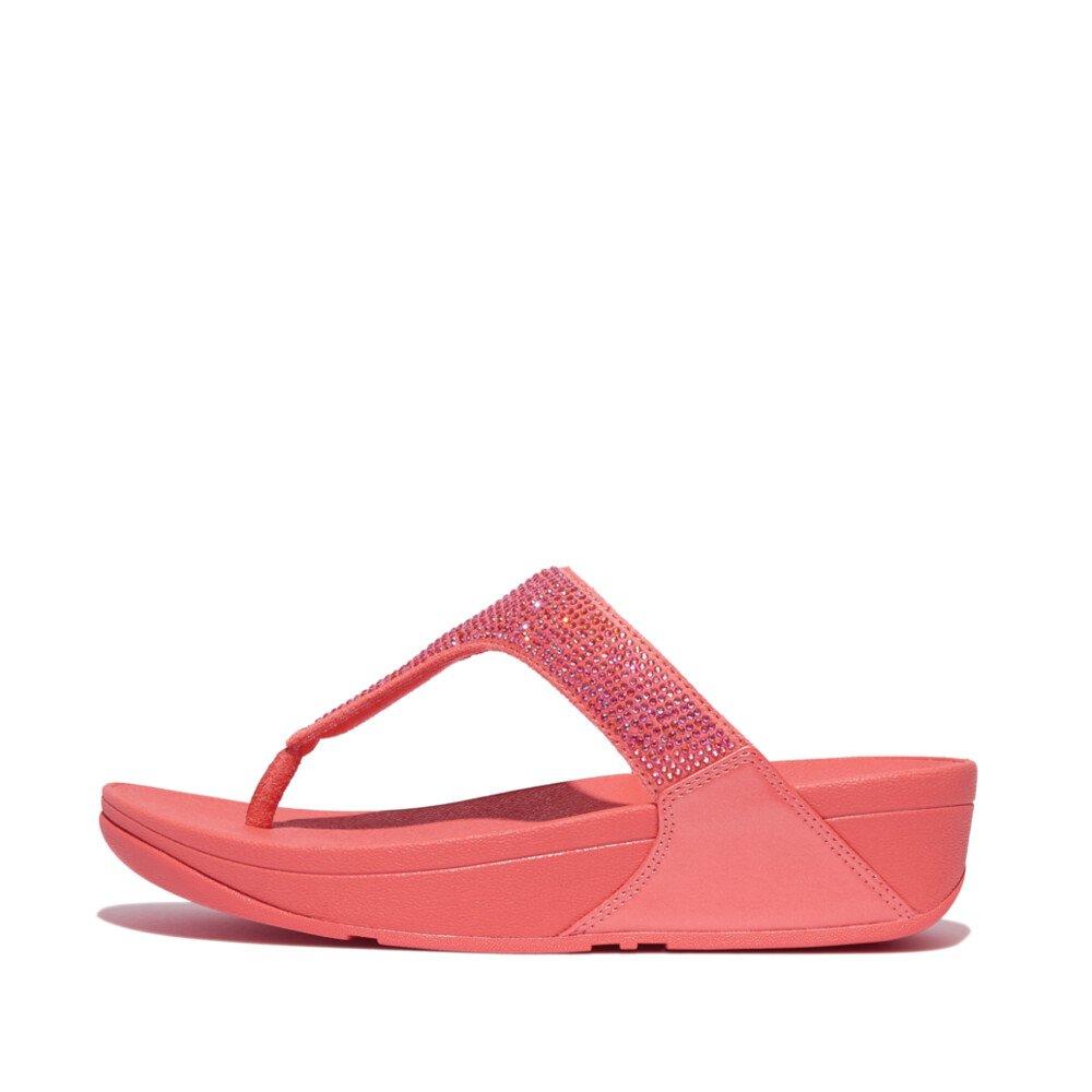 Fitflop Women's Lulu Crystal Flip Flops