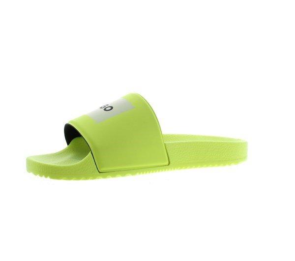 【関税込み】Hugo ベージュ ロゴ バンド プールスライド Hugo | Logo Slider | Pool Shoes | Cruise Fashion