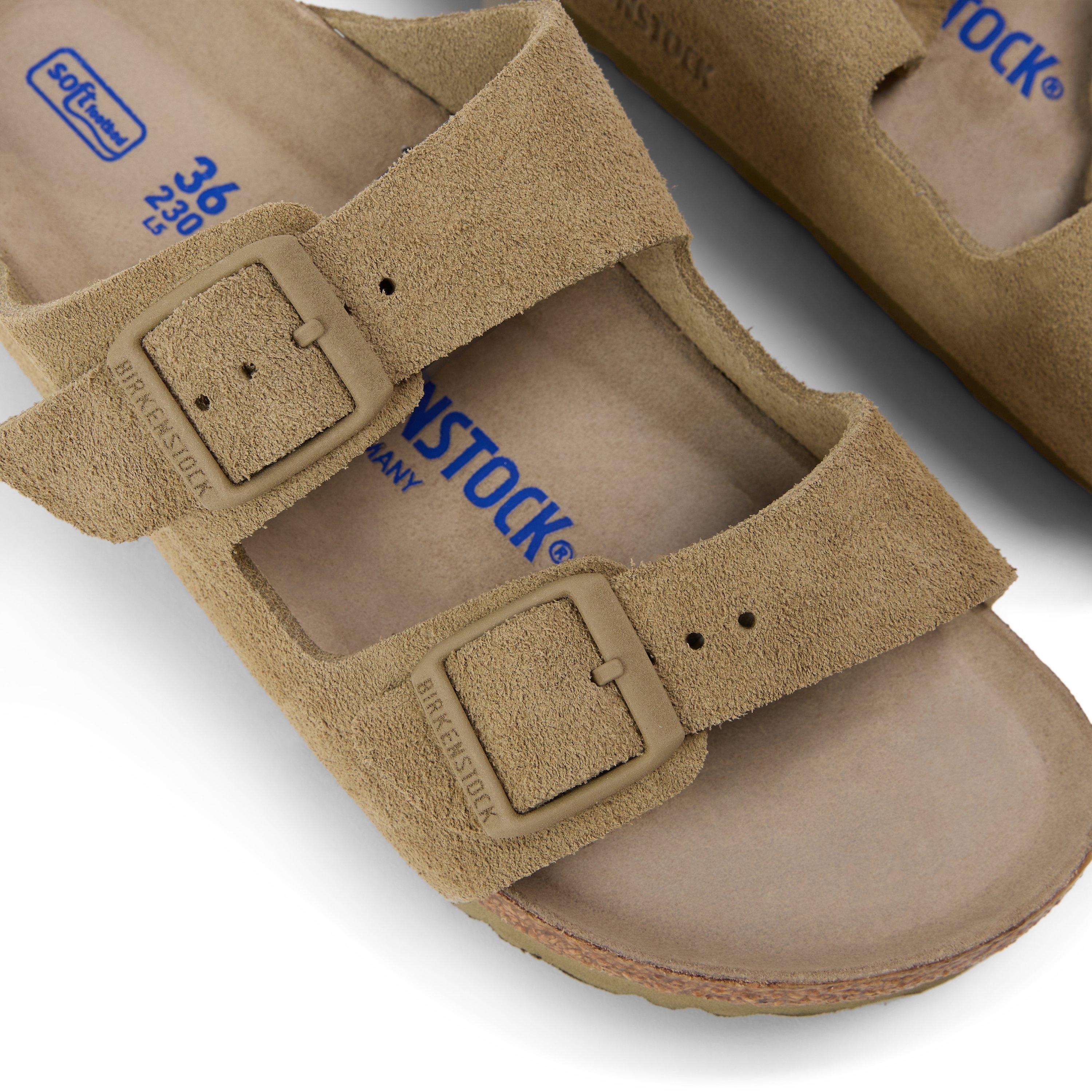 Faded Khaki - Birkenstock - Bstk Arizona Sft Footb 64 - 3