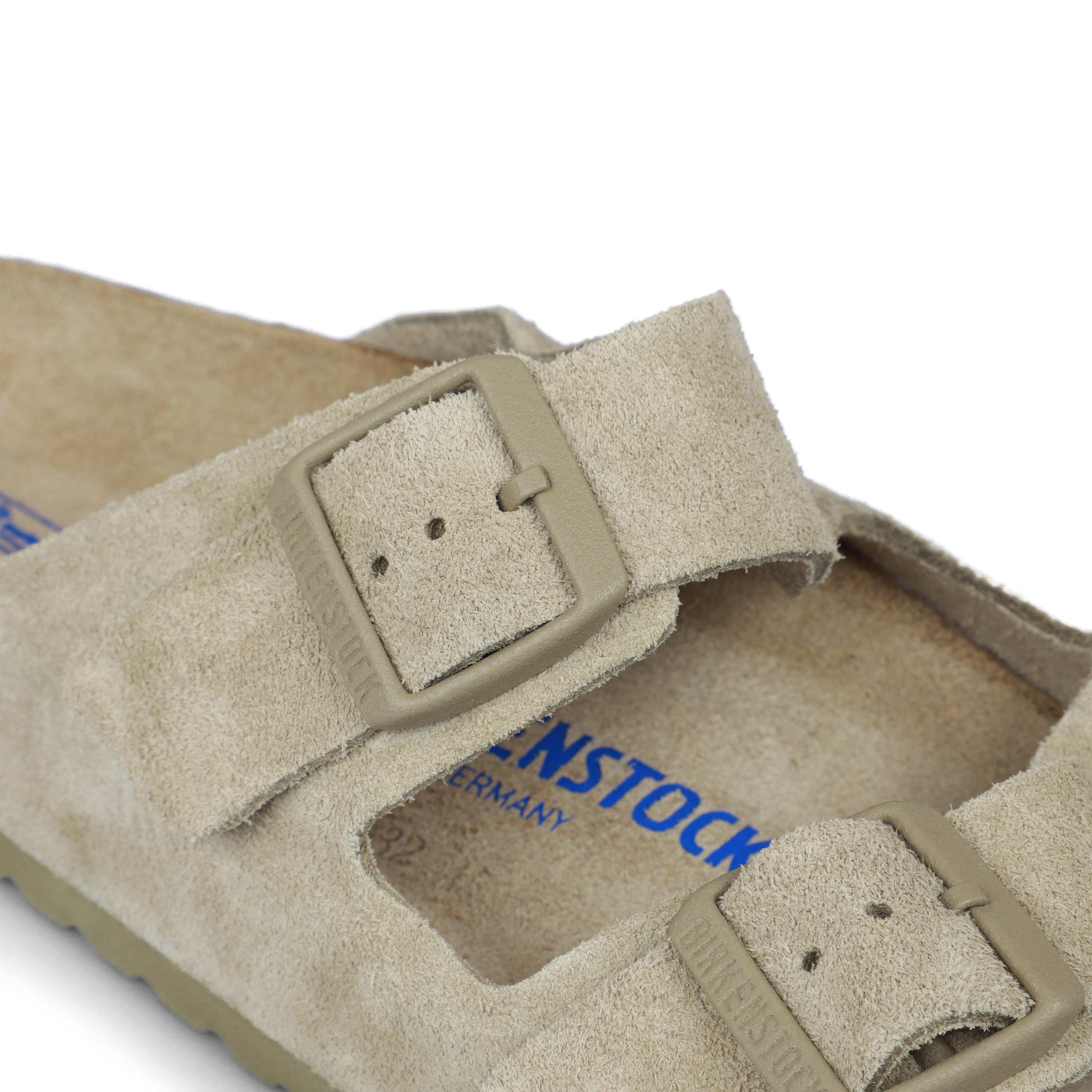 Faded Khaki - Birkenstock - Bstk Arizona Sft Footb 64 - 4