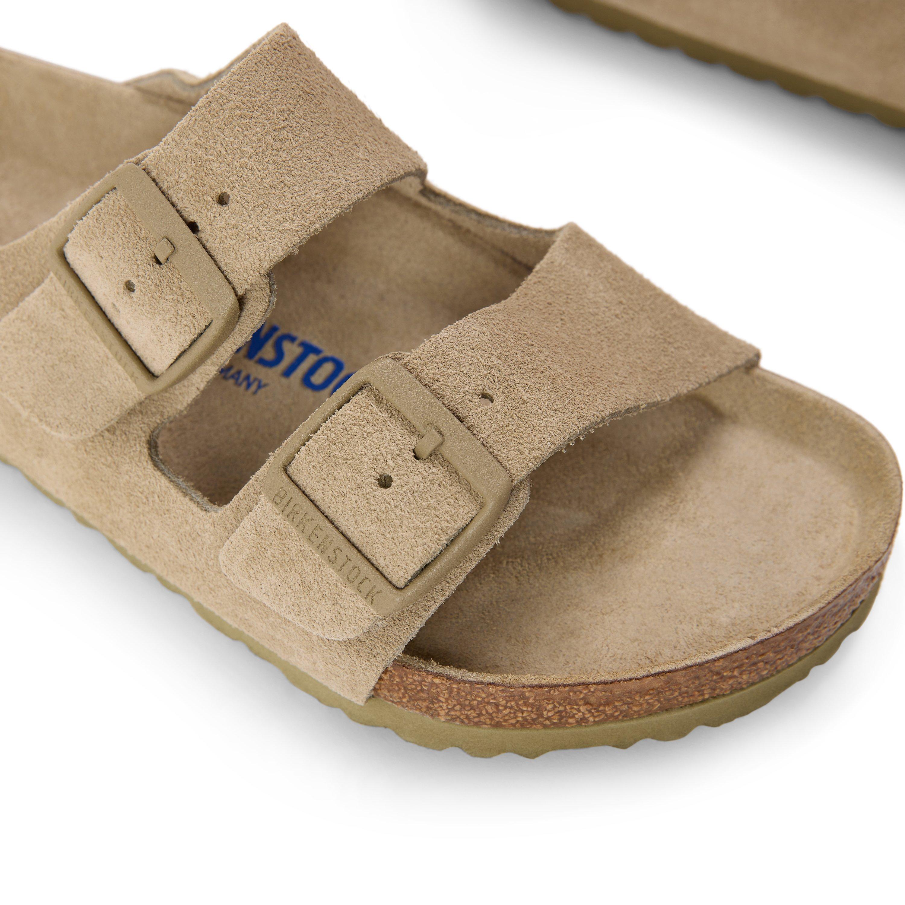Faded Khaki - Birkenstock - Bstk Arizona Sft Footb 64 - 5