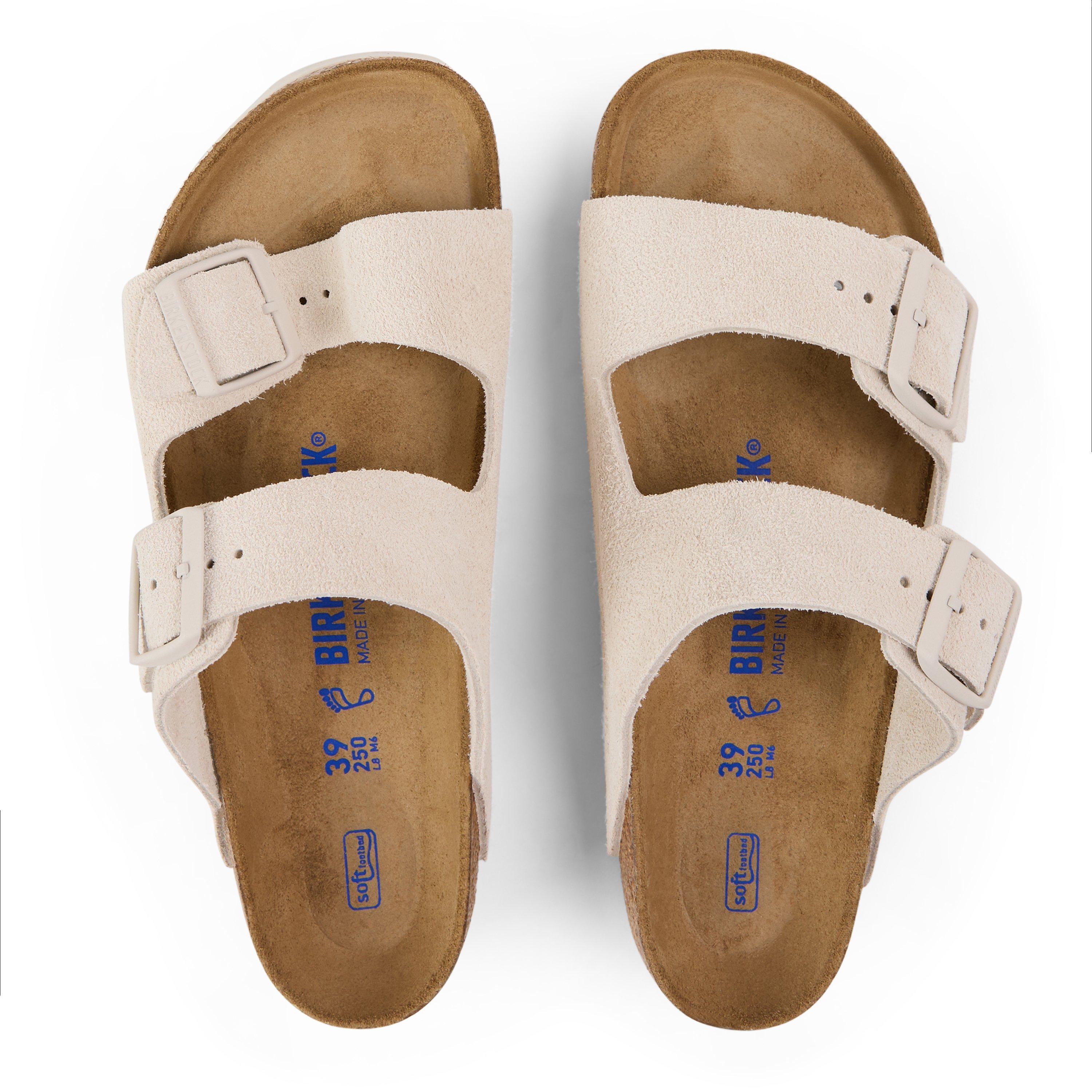 Antique White - Birkenstock - Bstk Arizona Sft Footb 64 - 6