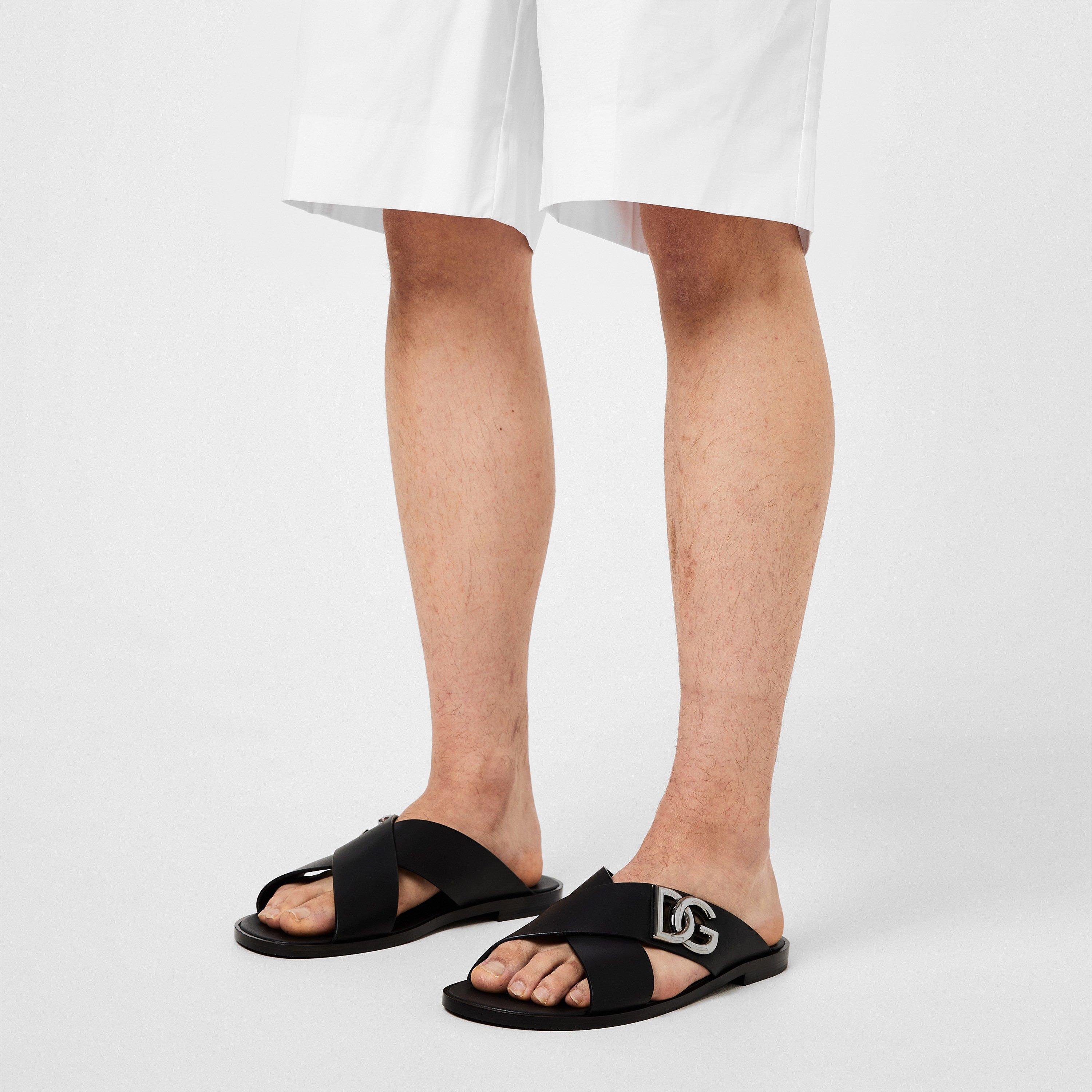 Nero - Dolce and Gabbana - Dg Light Sandals - 2