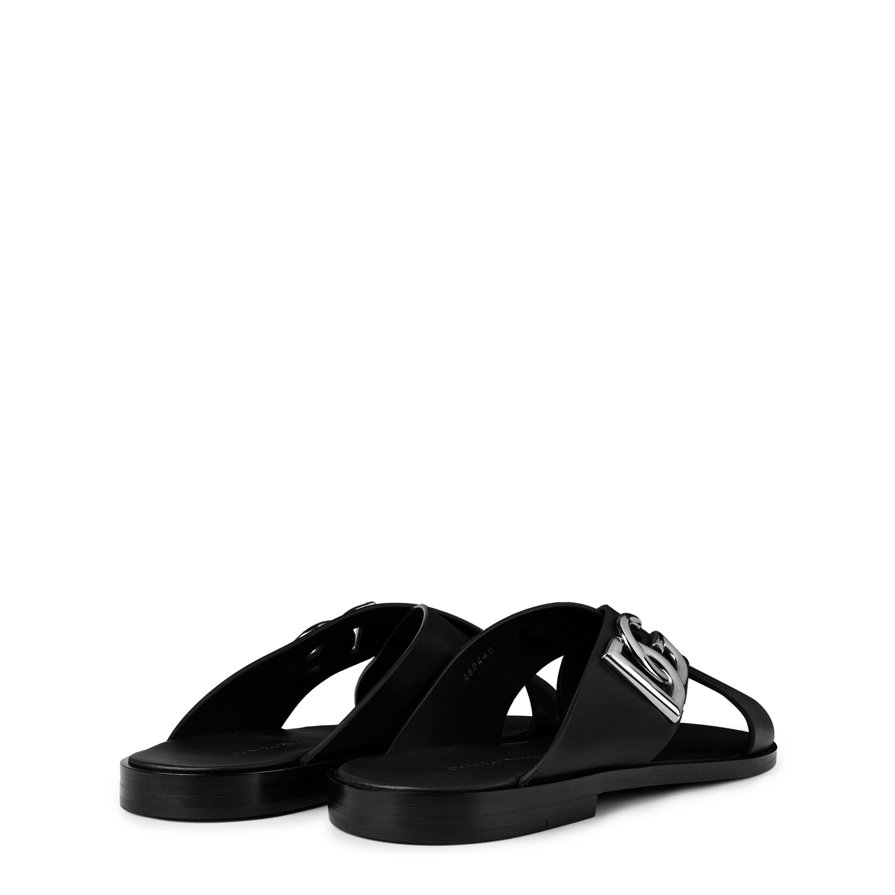 Nero - Dolce and Gabbana - Dg Light Sandals - 5
