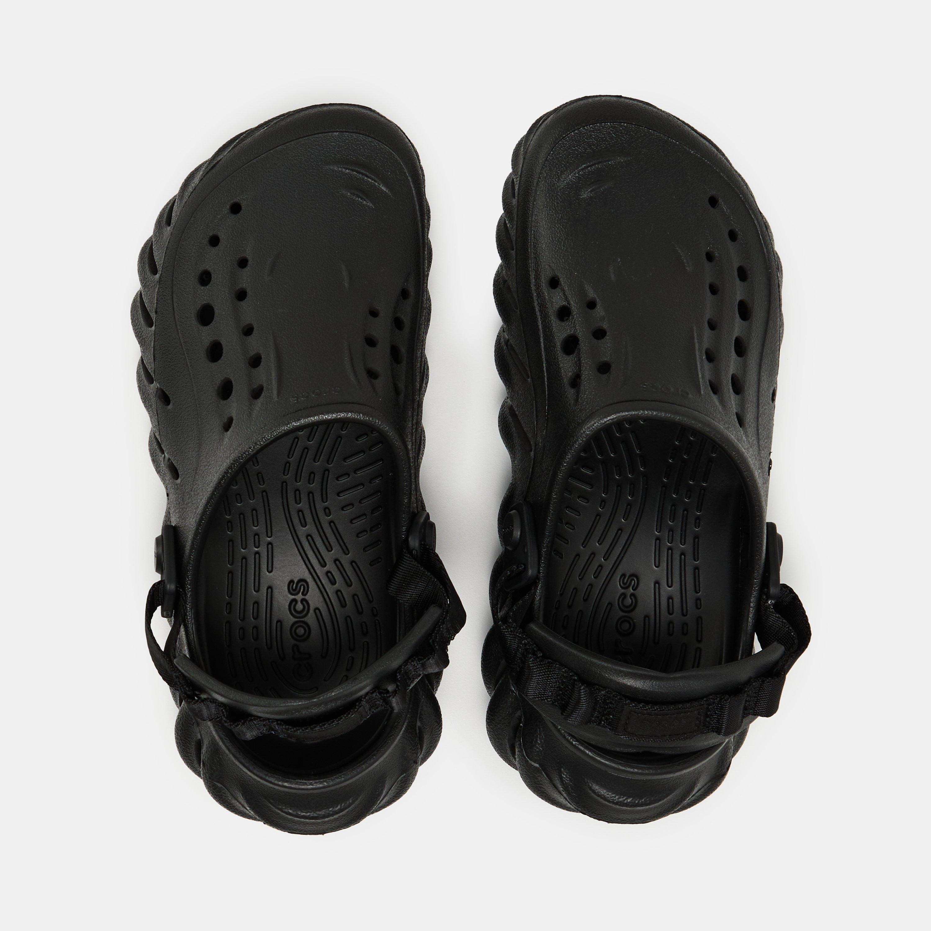 Black - Crocs - Echo Clogs - 4