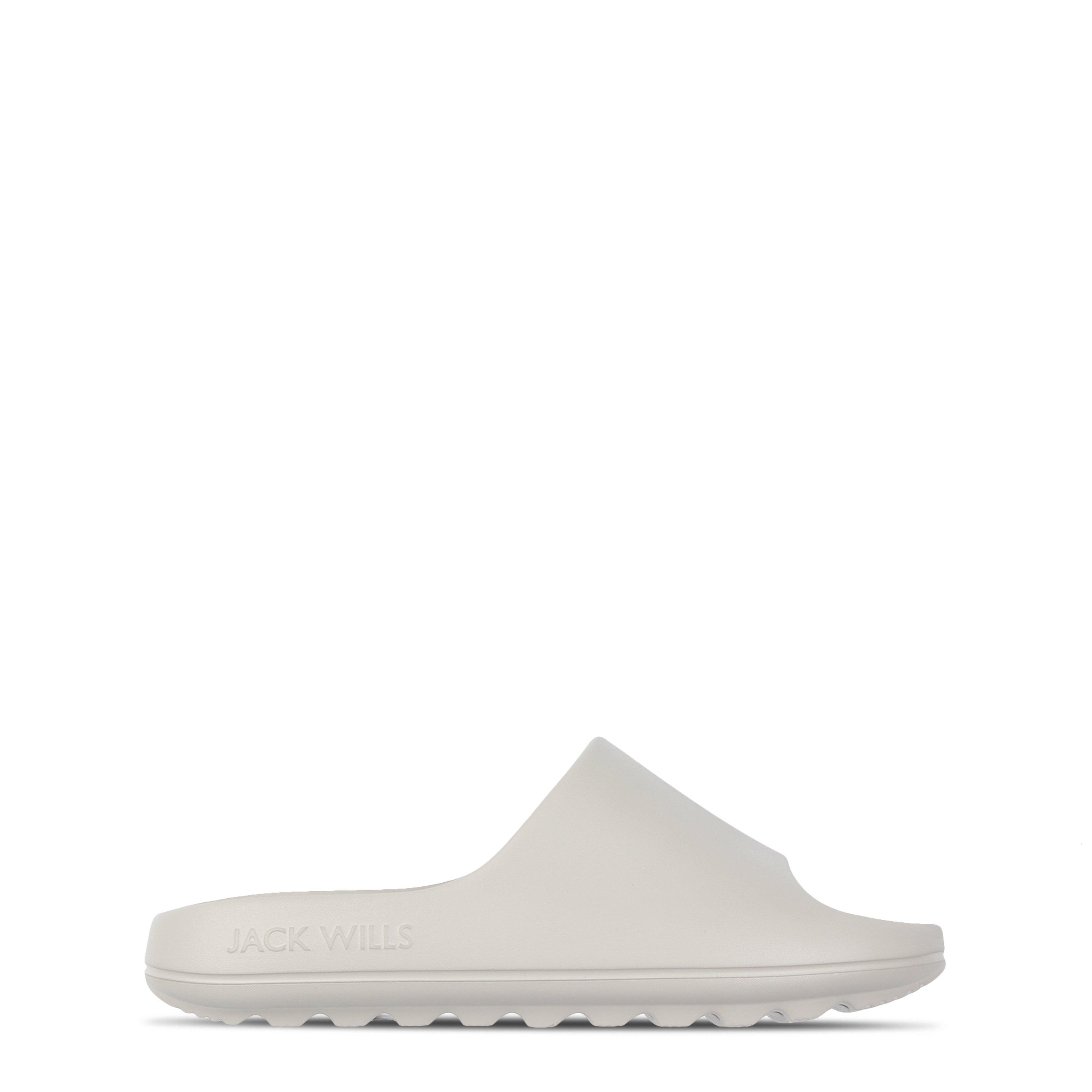 Jack Wills  Light Grey Chunky Sliders Mens - 10 (45)
