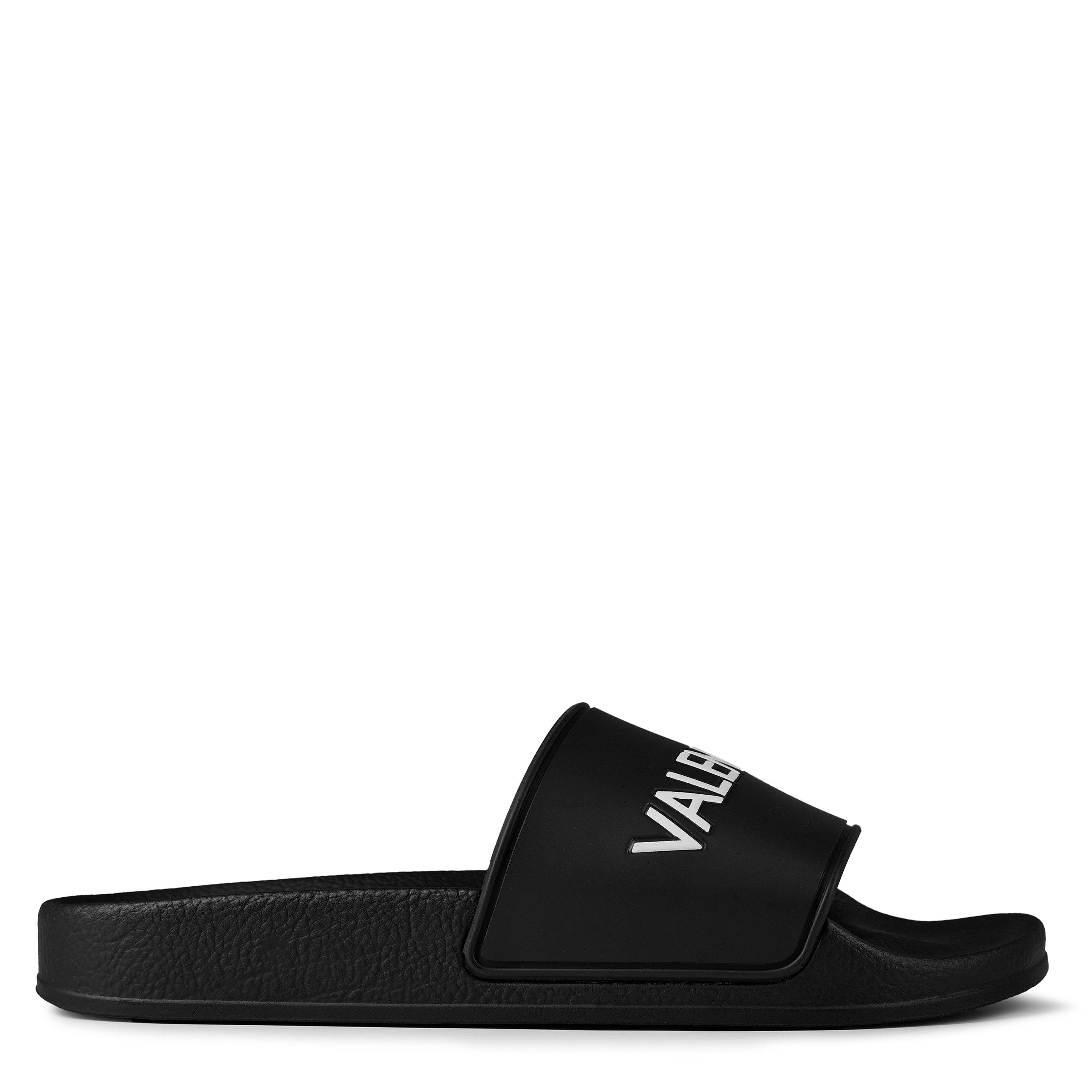 Black - Valentino - Xenia Logo Sliders - 1
