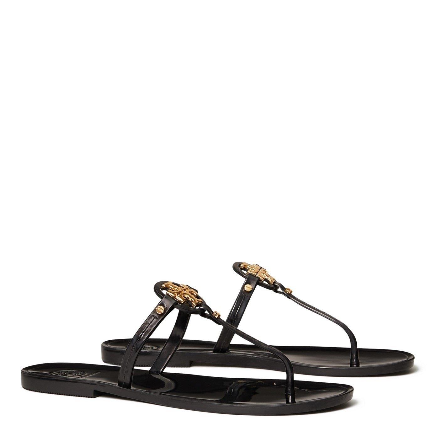 Black - Tory Burch - Mini Miller Jelly Sandals - 3