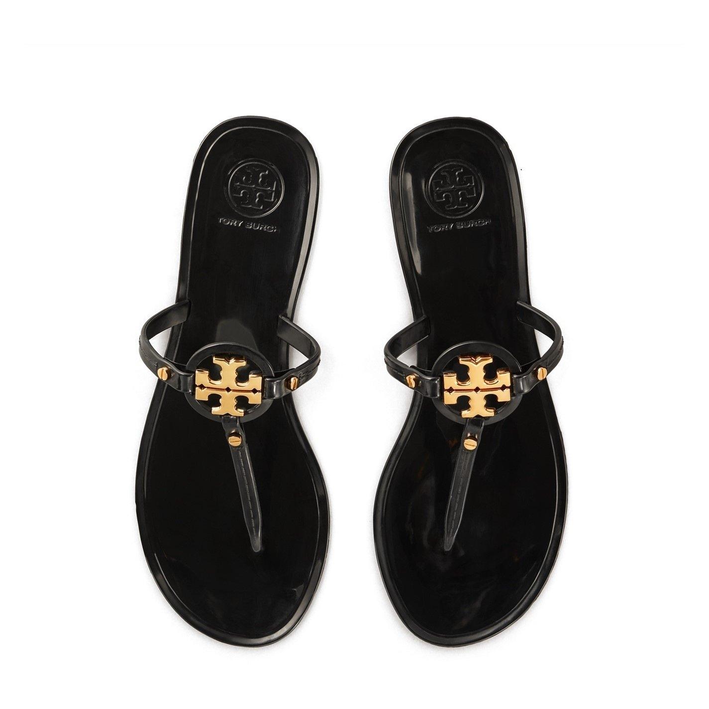 Black - Tory Burch - Mini Miller Jelly Sandals - 4