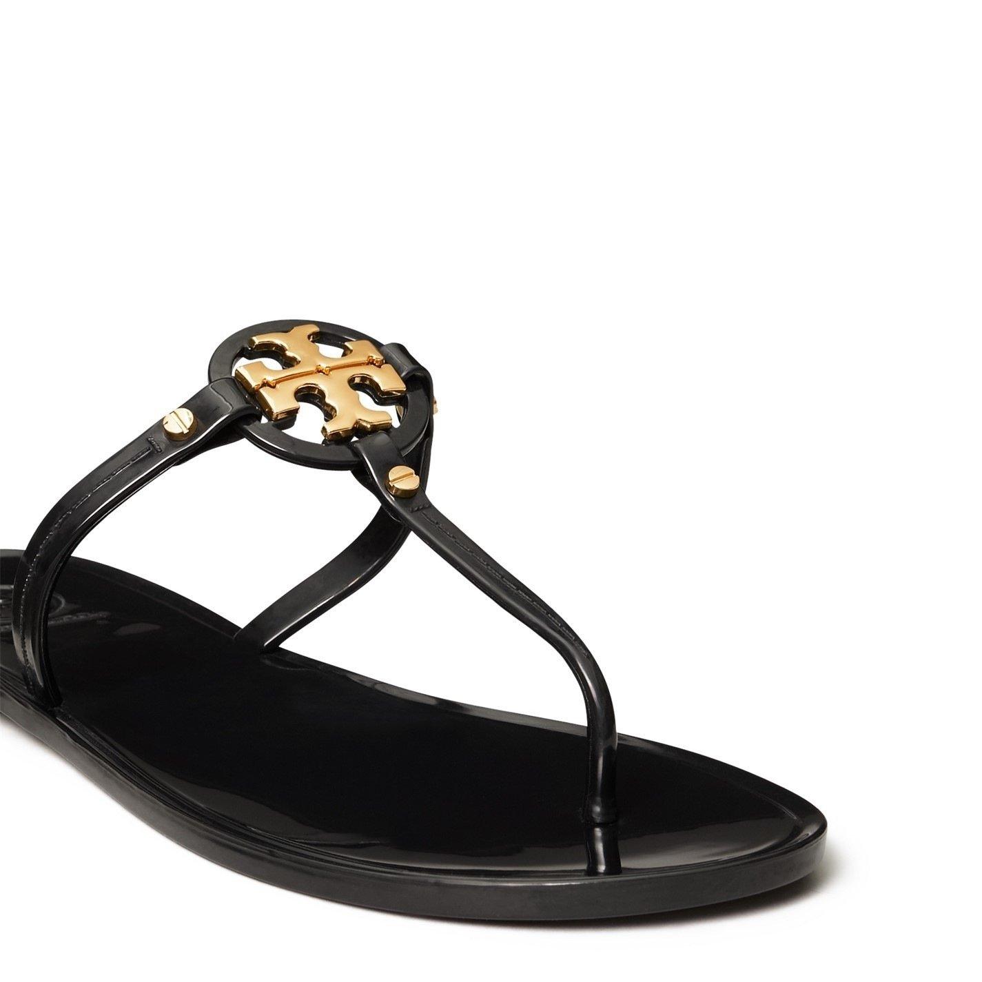 Black - Tory Burch - Mini Miller Jelly Sandals - 5