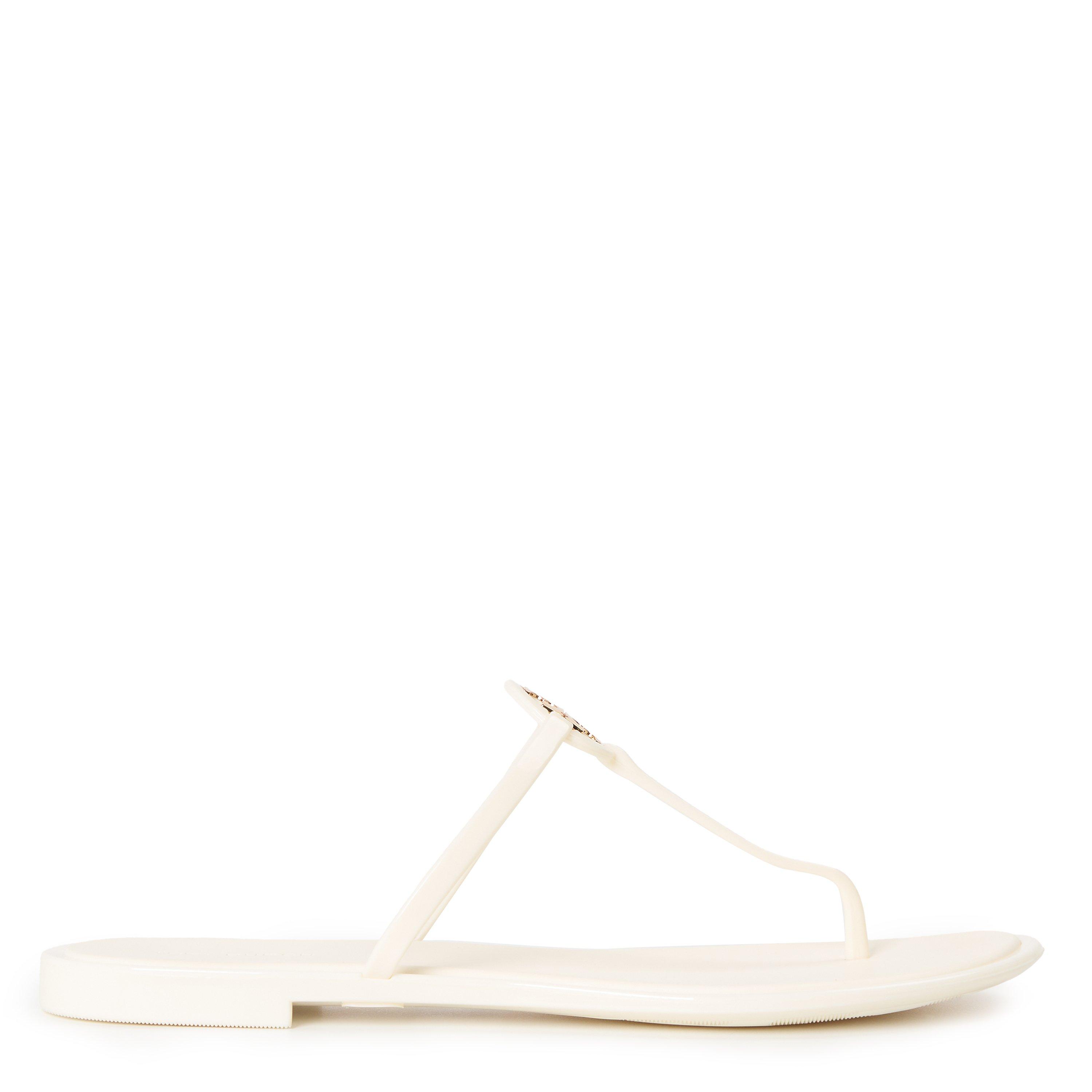 IVORY / GOLD - Tory Burch - Mini Miller Jelly Sandals - 1