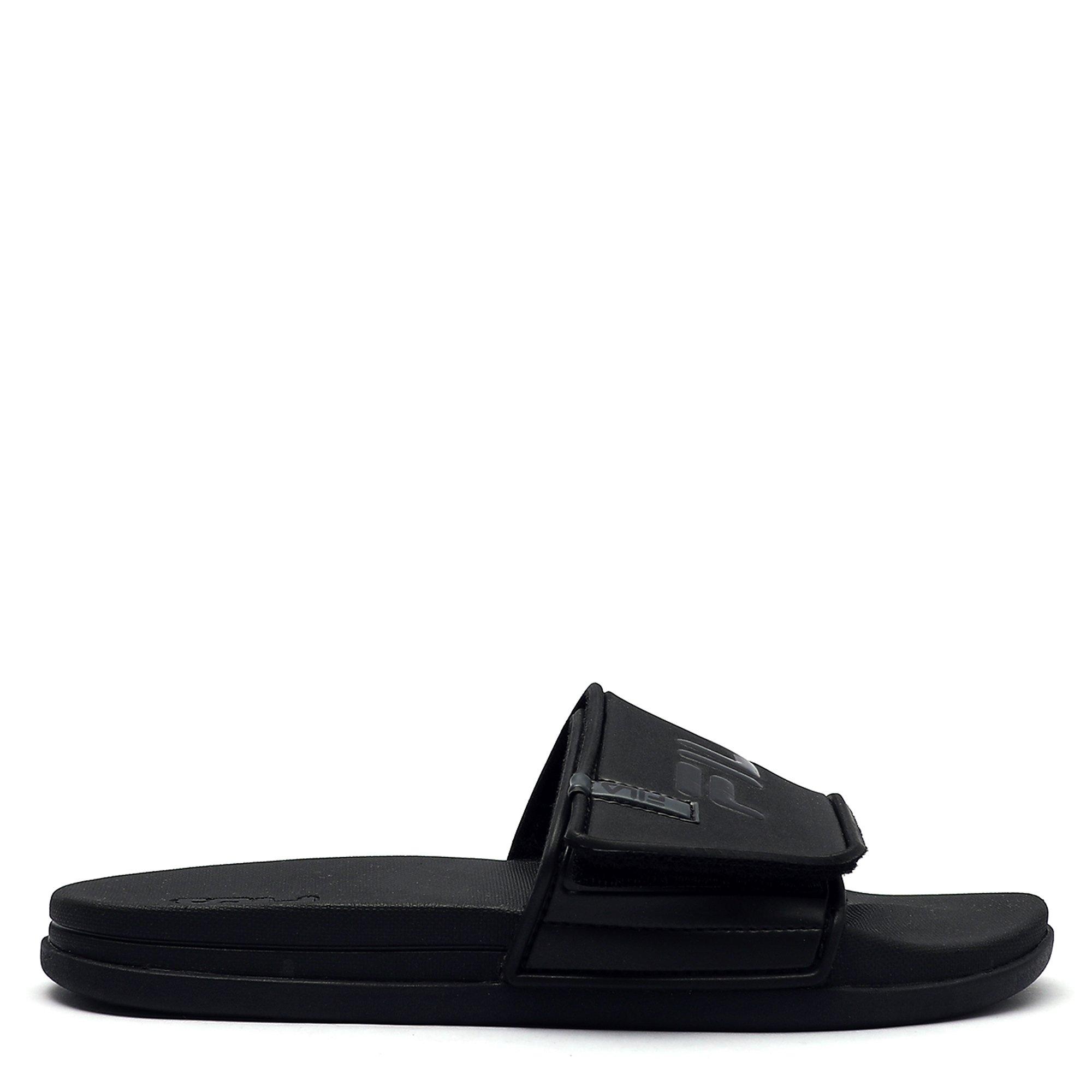 BLK/BLK/BLK - Fila - Logo Sliders Adults - 2
