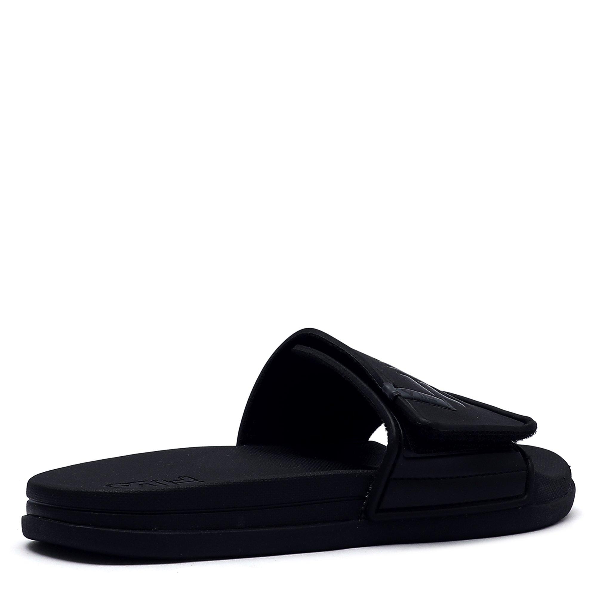 BLK/BLK/BLK - Fila - Logo Sliders Adults - 6