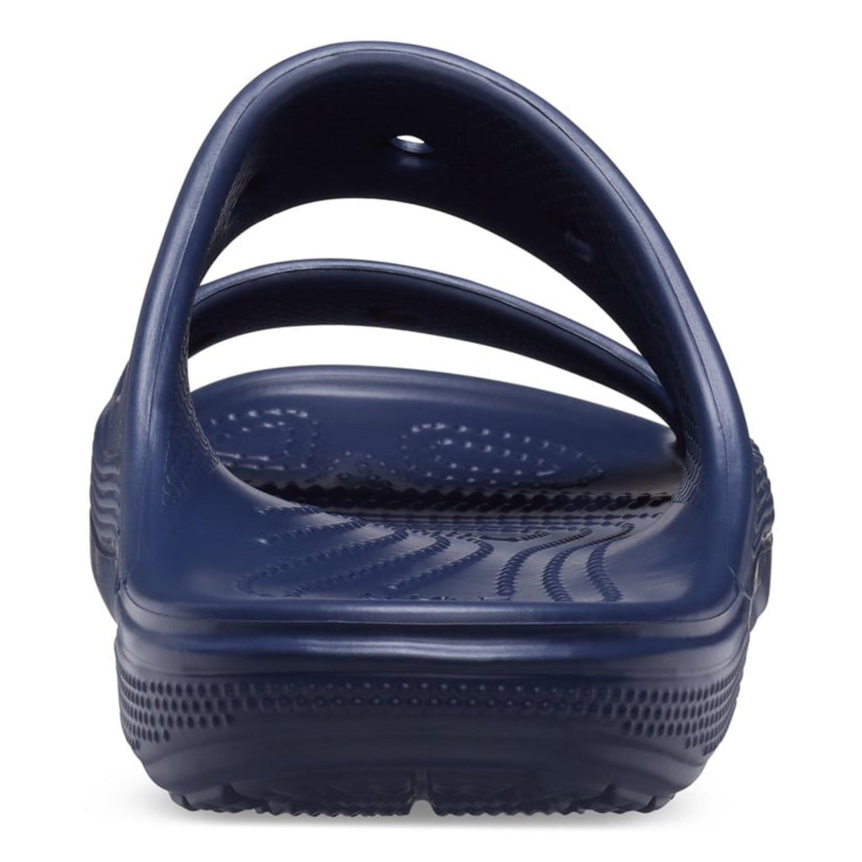 Navy - Crocs - Women's Baya Flat Sandals - 3