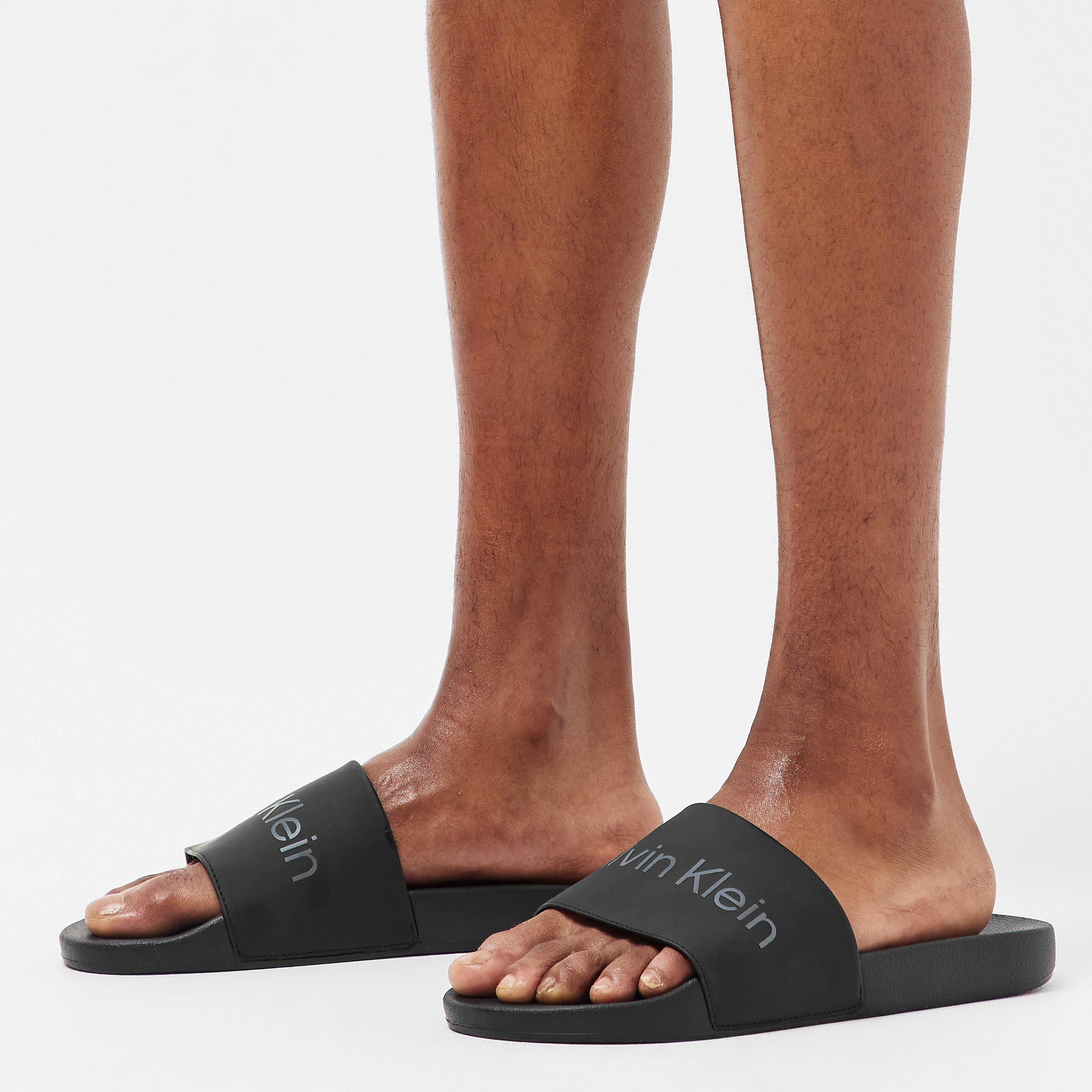 Zwart/Grijs - Calvin Klein - Logo Sliders - 3