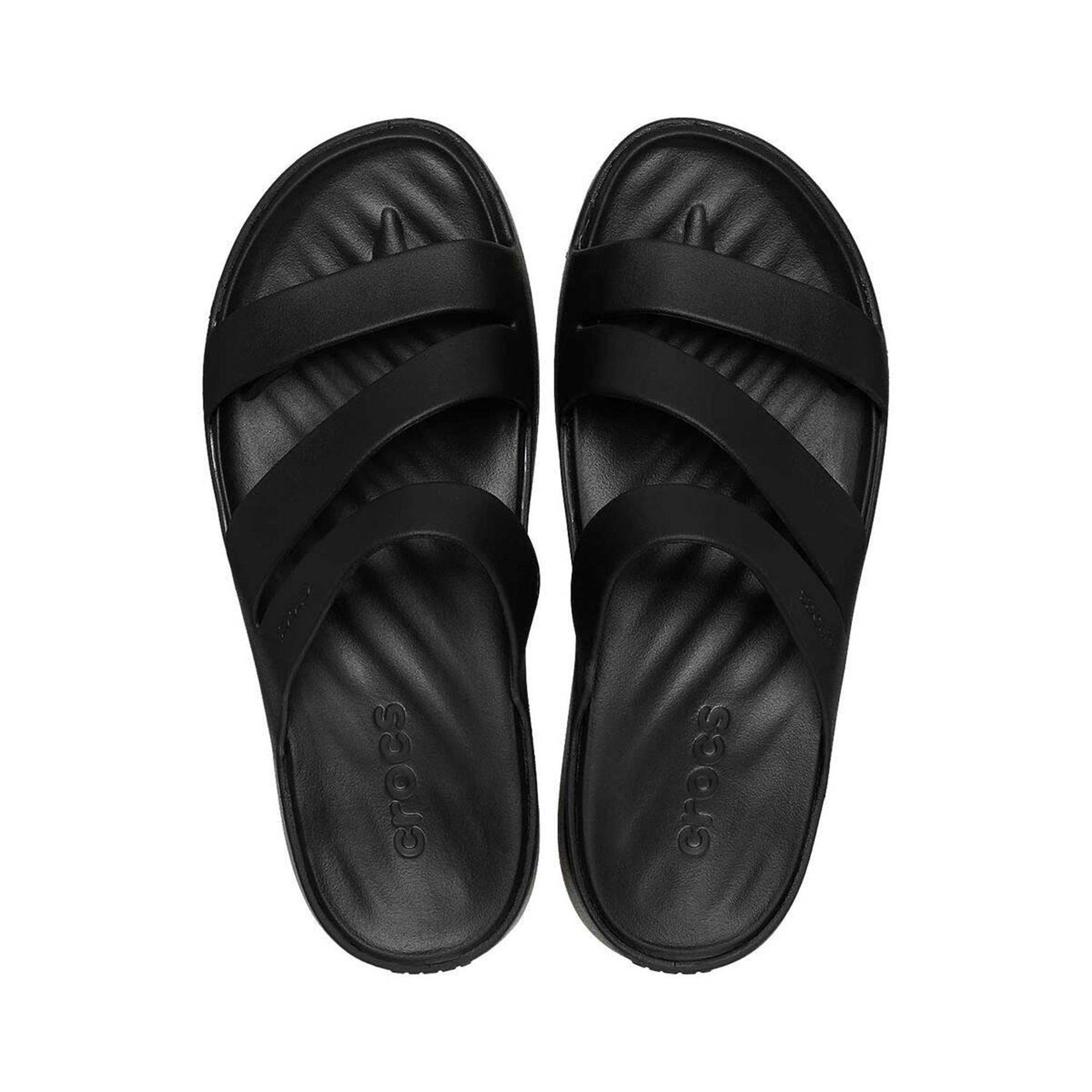 Nero - Crocs - Getaway Strappy Flat Sandals - 4