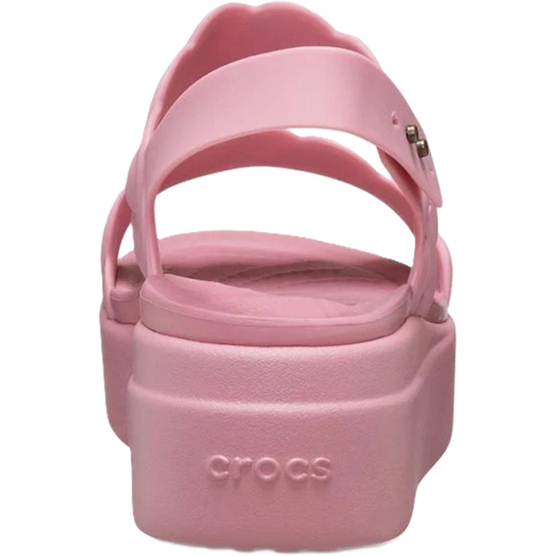 Rosette - Crocs - Women's Brooklyn Woven Upper Flat Sandals - 3