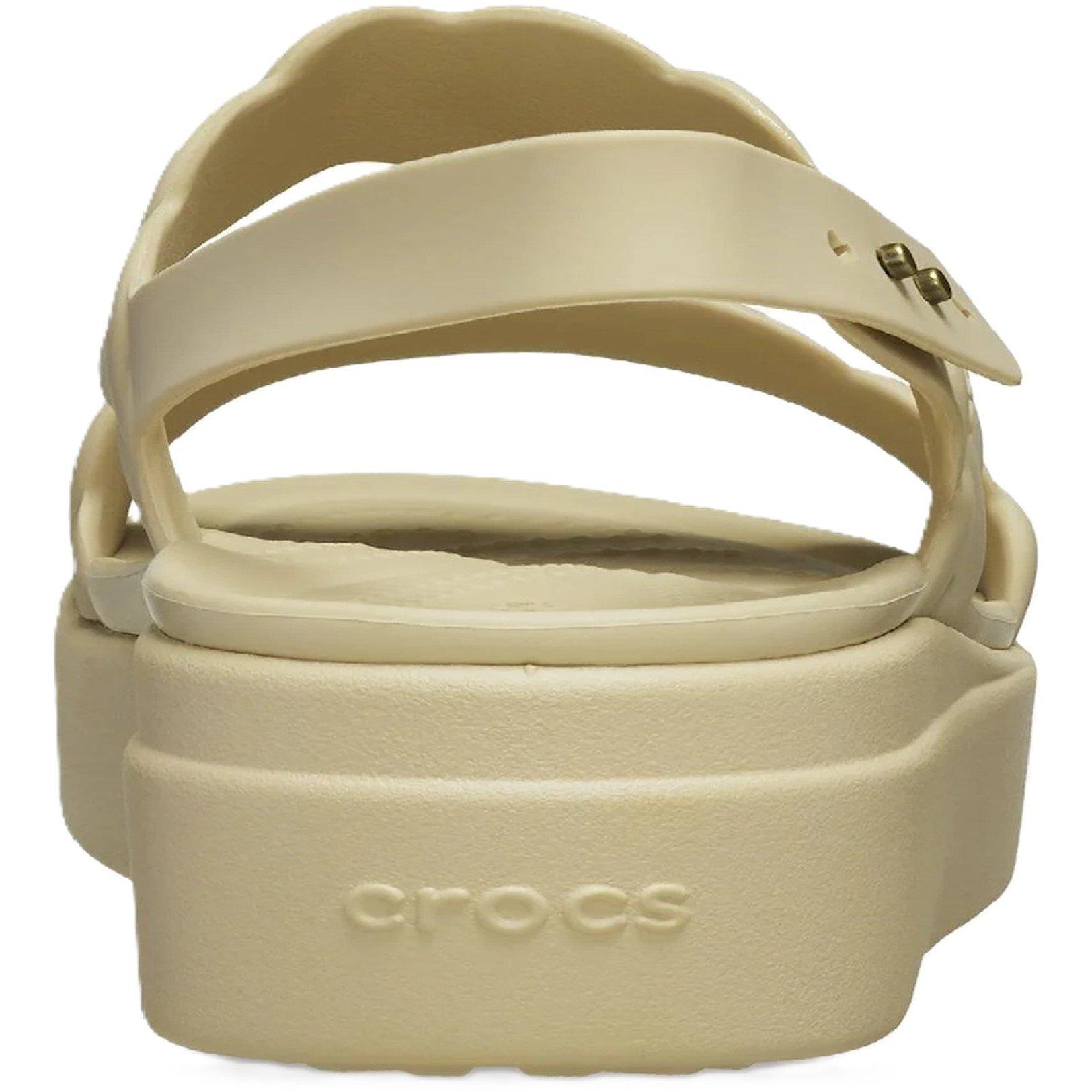 Té chai - Crocs - Brooklyn Woven Upper Flat Sandals - 3