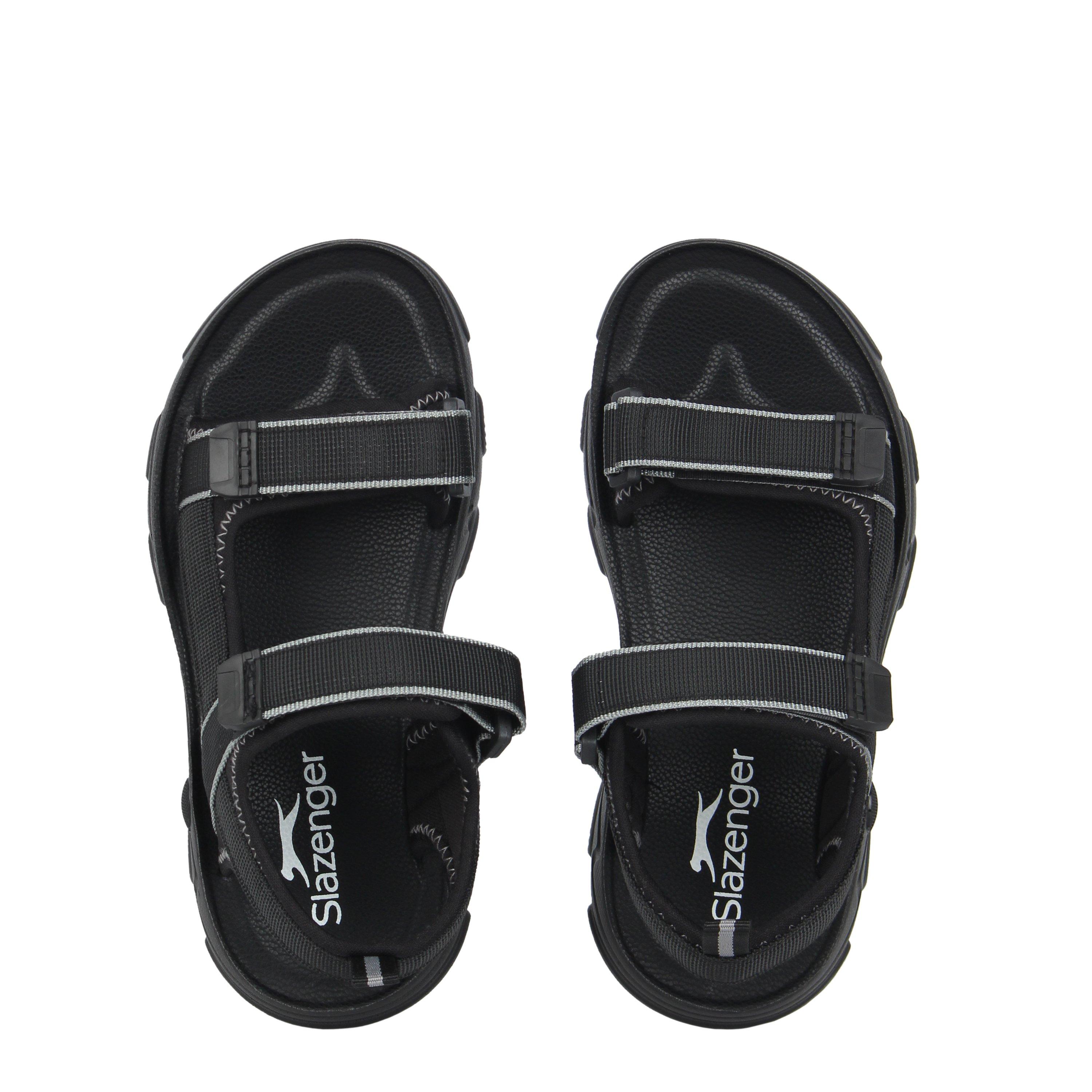 Black/Grey - Slazenger - Tide Sandals Childrens - 5