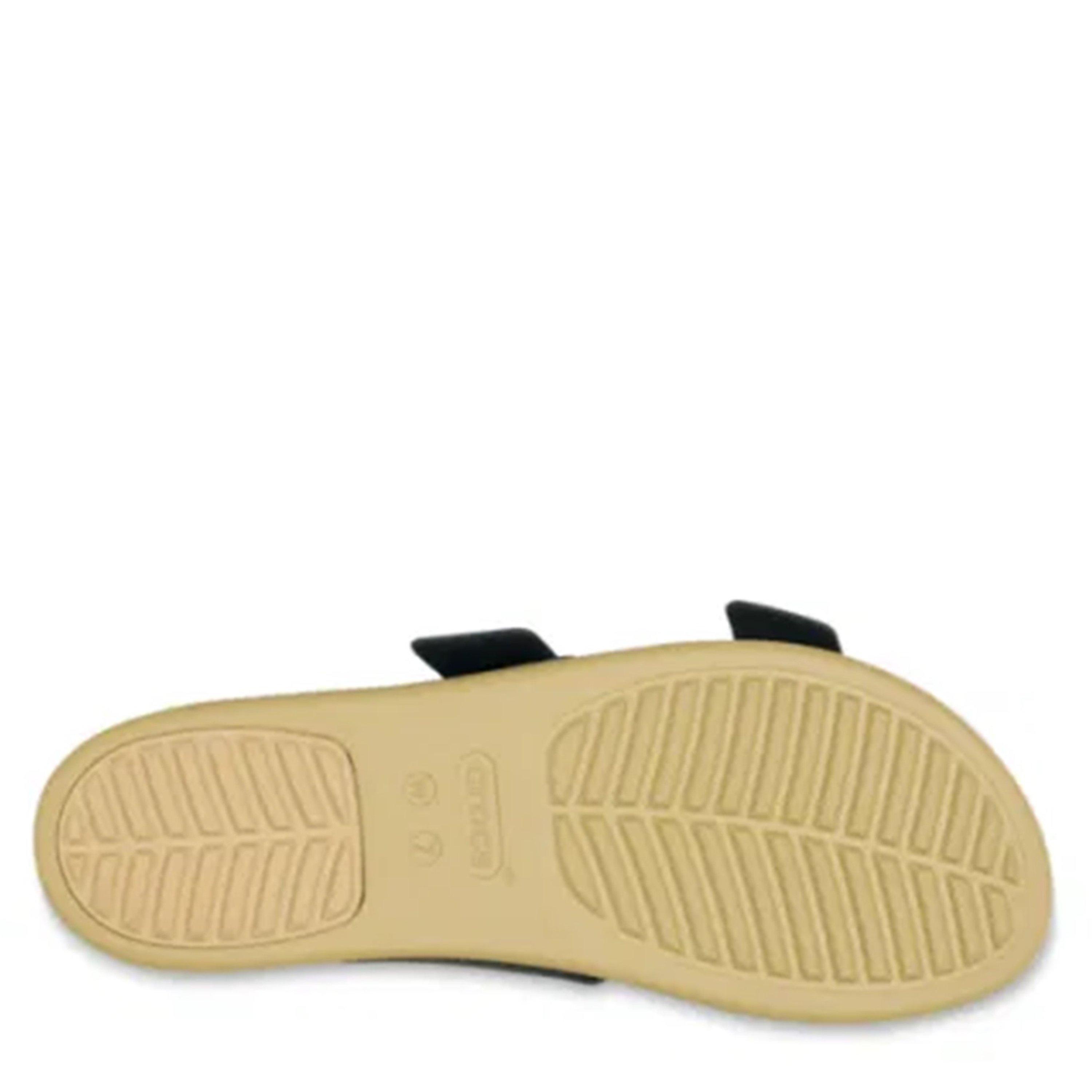 Zwart/Bruin - Crocs - Women's Brklyn Bkl Low Flat Sandals - 2