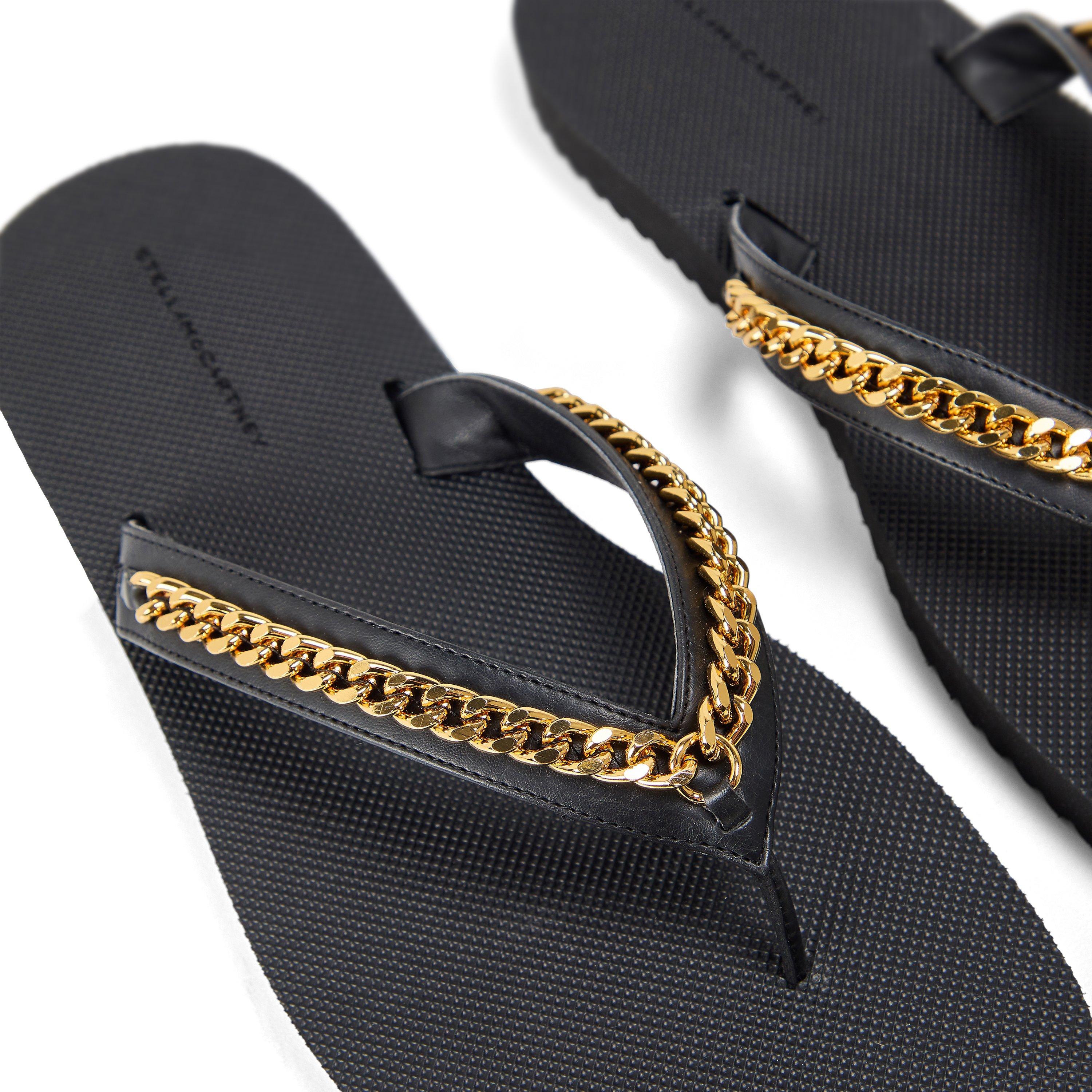 Black - Stella McCartney - Women's Flip Flops - 3