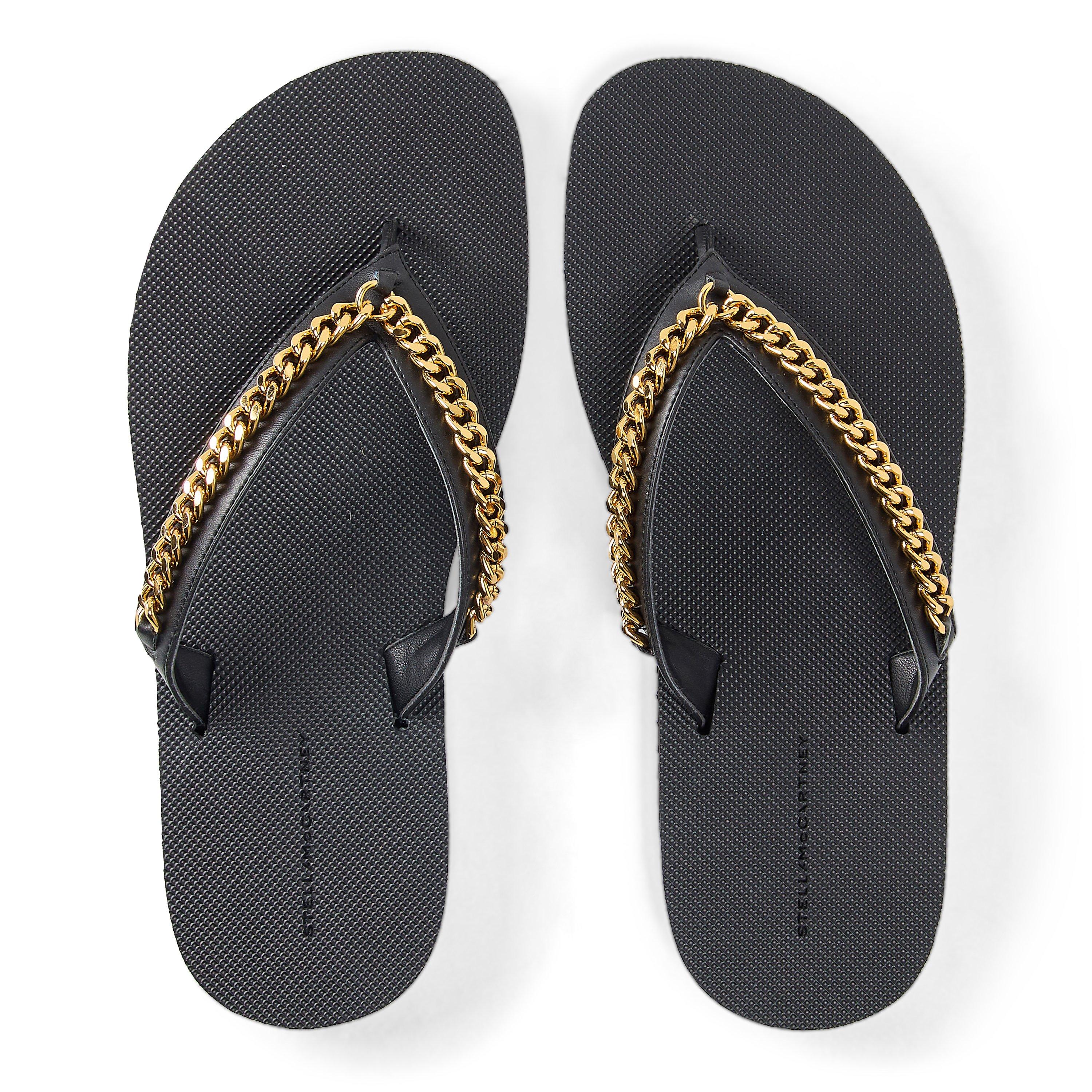 Black - Stella McCartney - Women's Flip Flops - 4