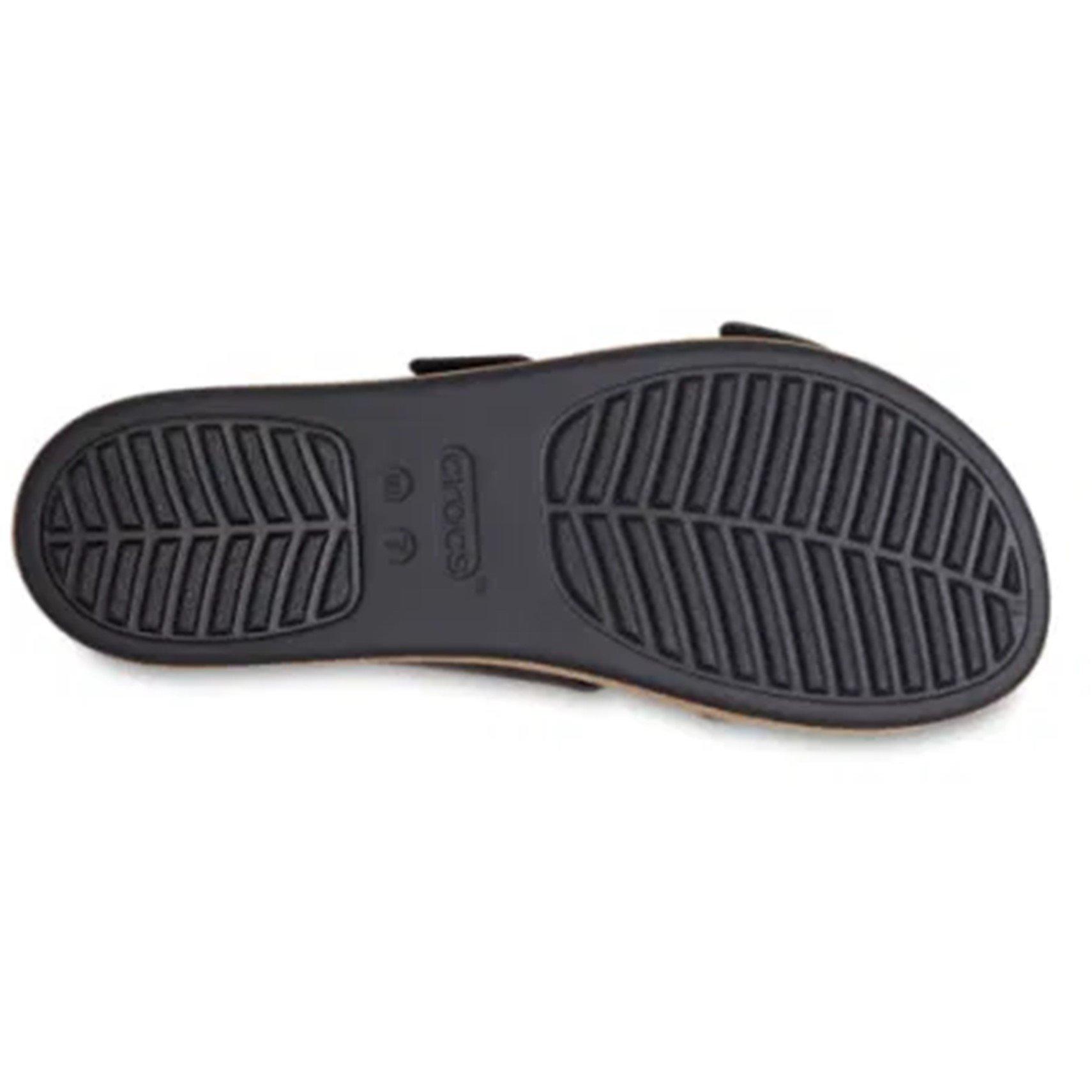 Nero - Crocs - Brklyn Cork Flat Sandals - 2