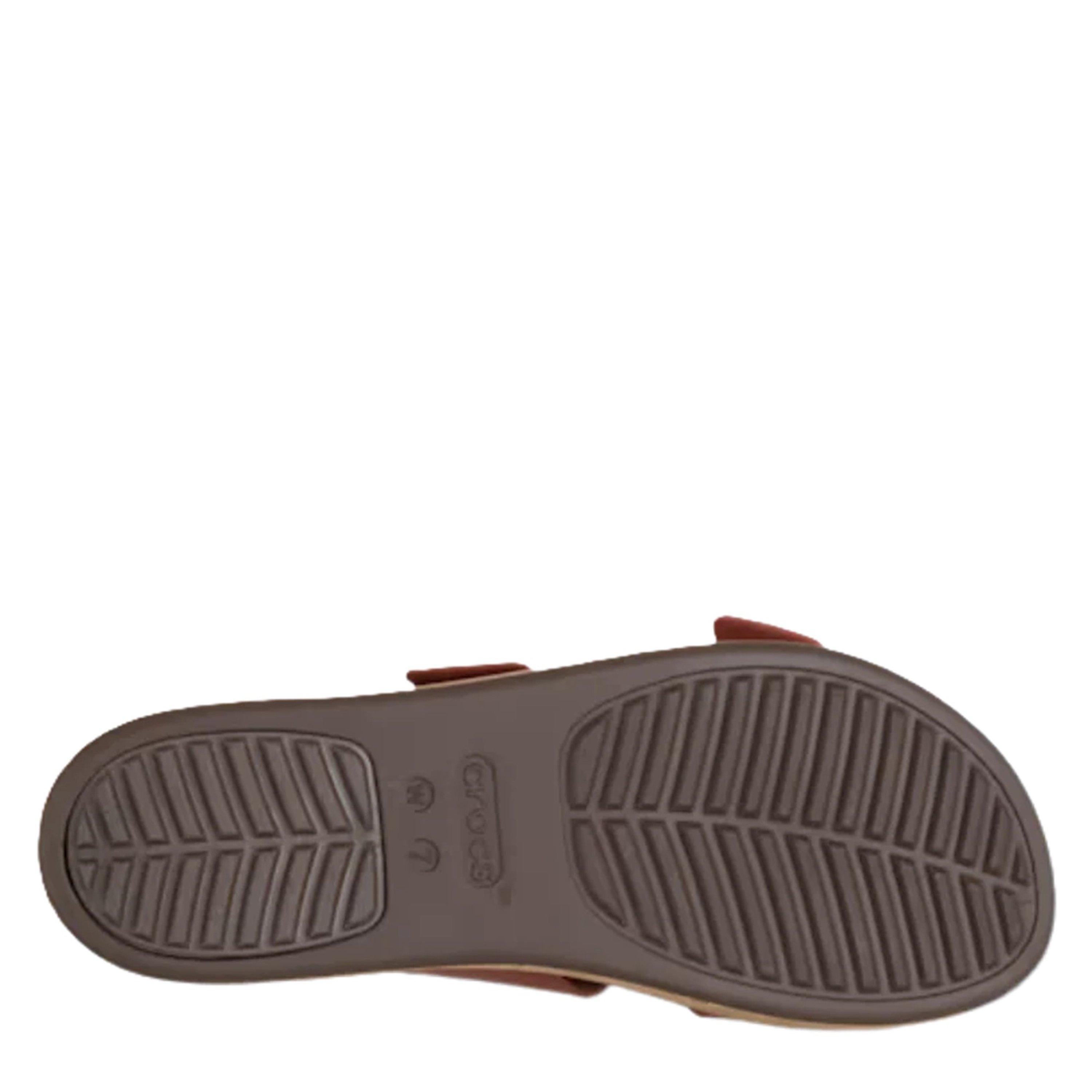Rust - Crocs - Women's Brklyn Cork Flat Sandals - 2