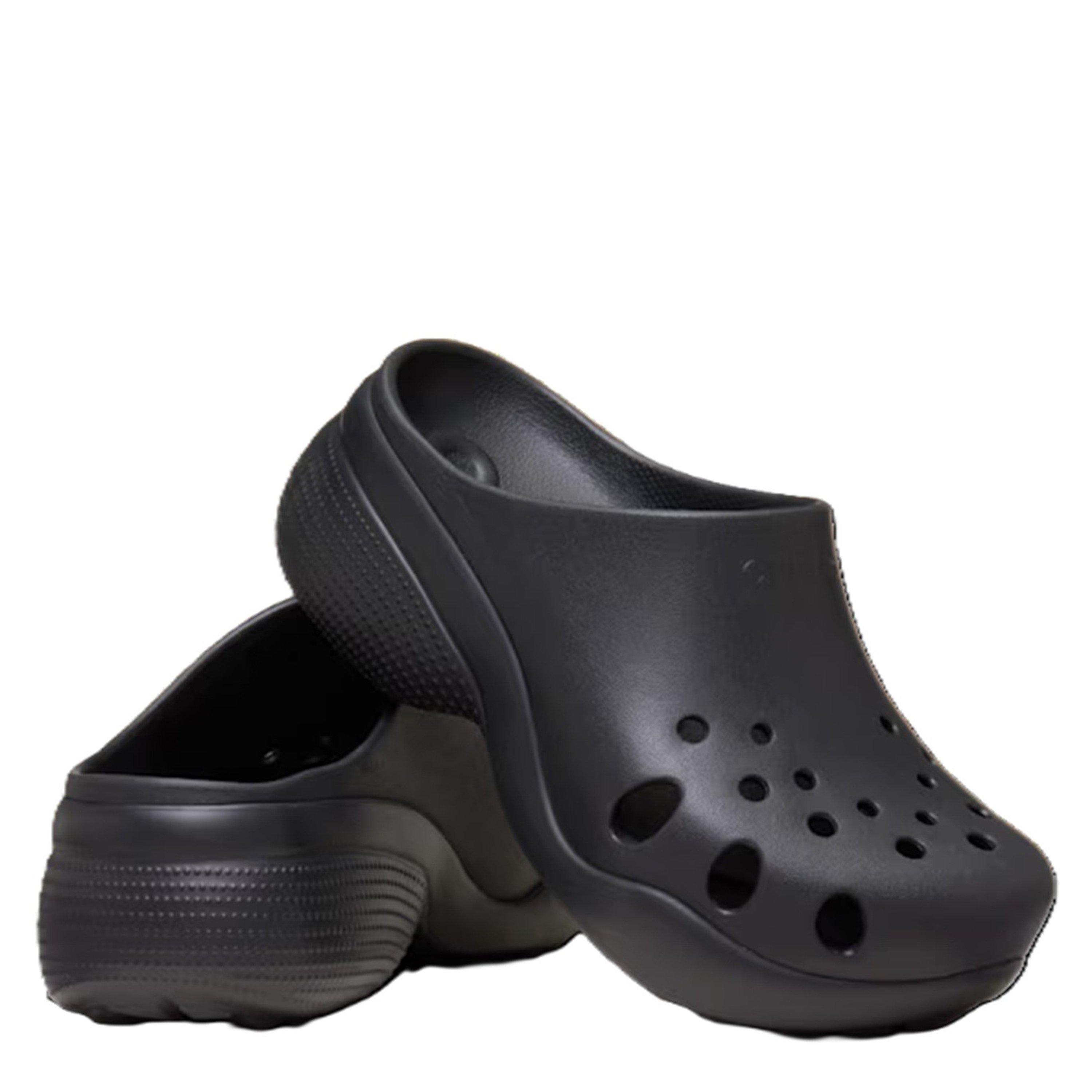 Black - Crocs - Women's Brklyn Cork Flat Sandals - 3