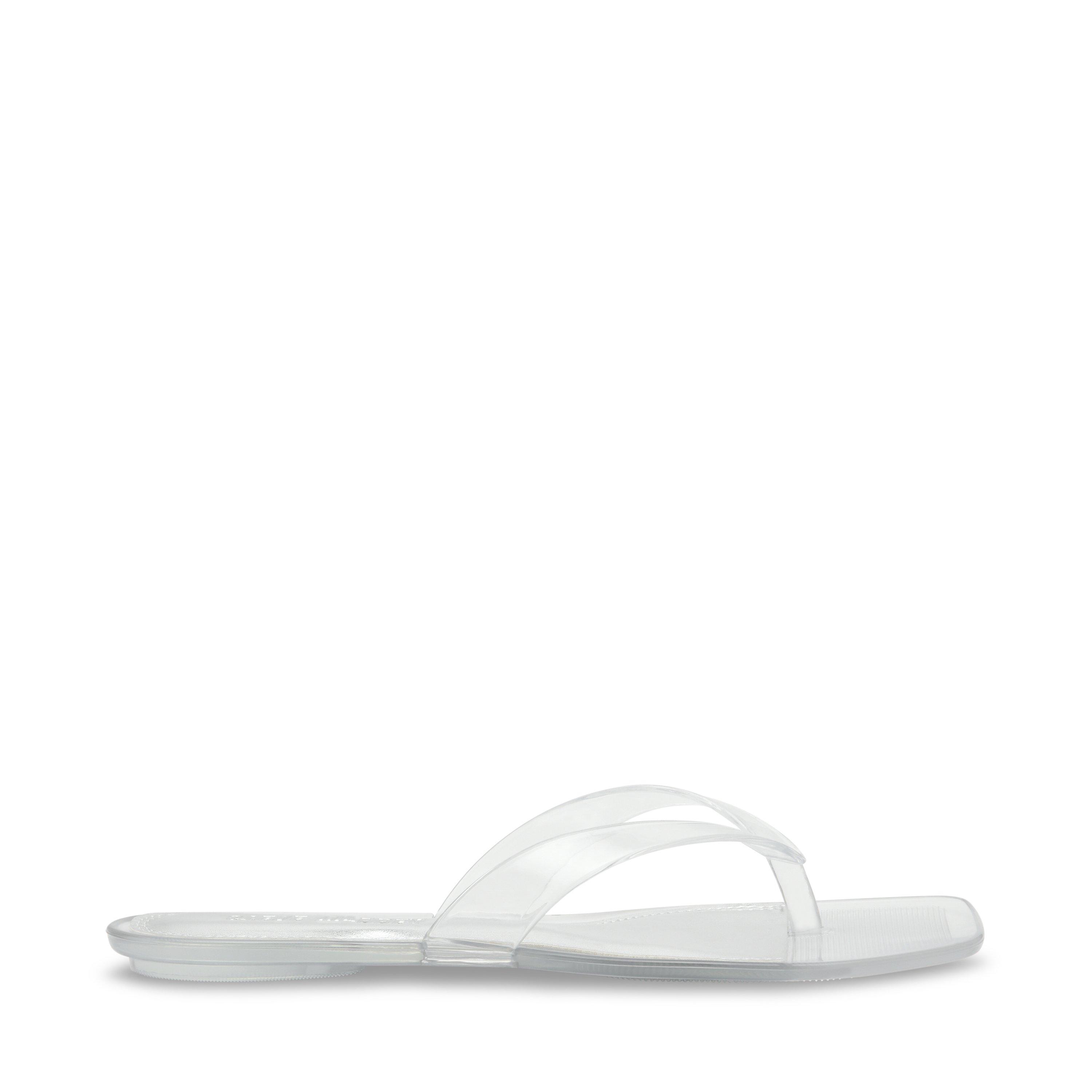 Steve Madden Women's Flip Flops - Clear - Size 6 (39)