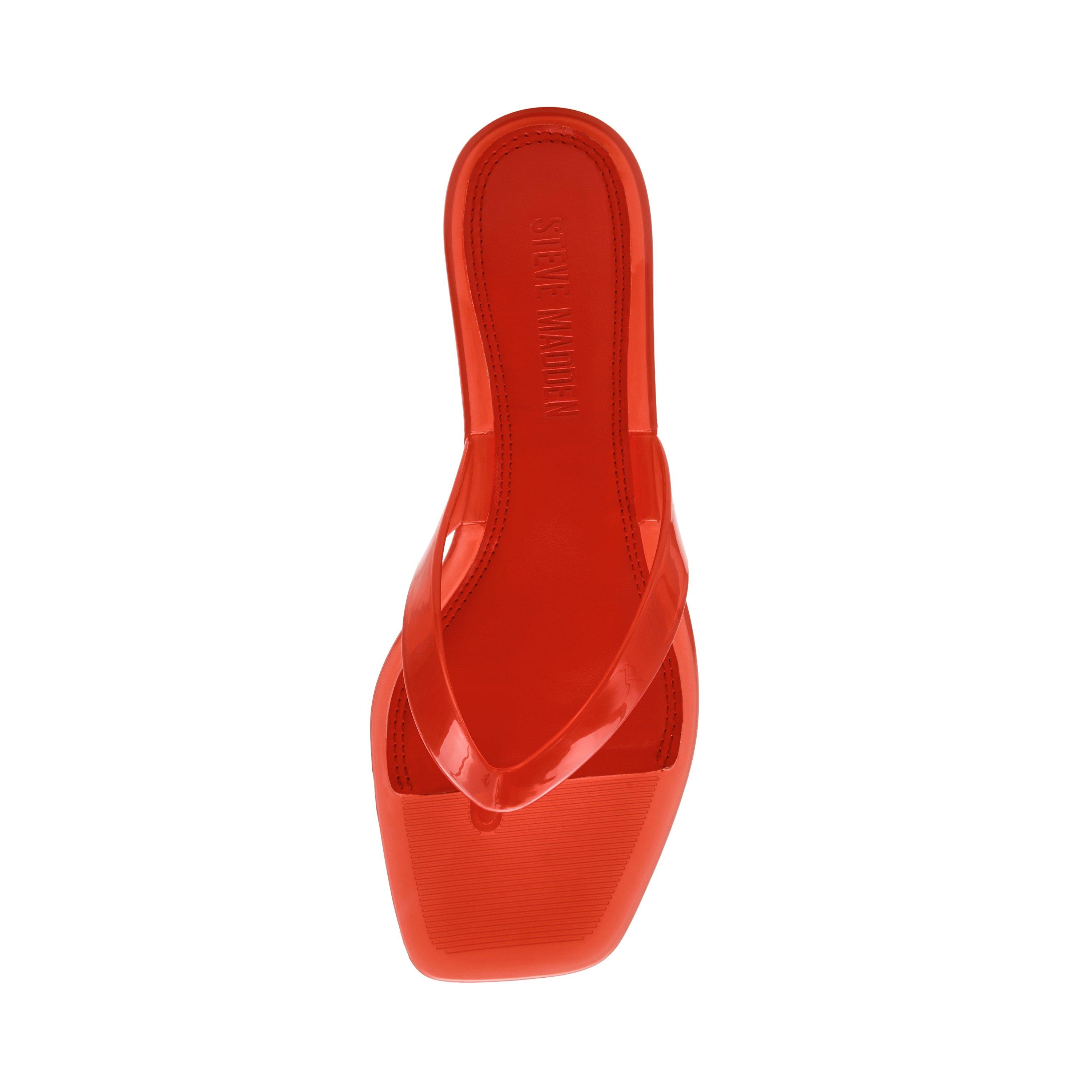 Rot - Steve Madden - Women's Flip Flops - 6