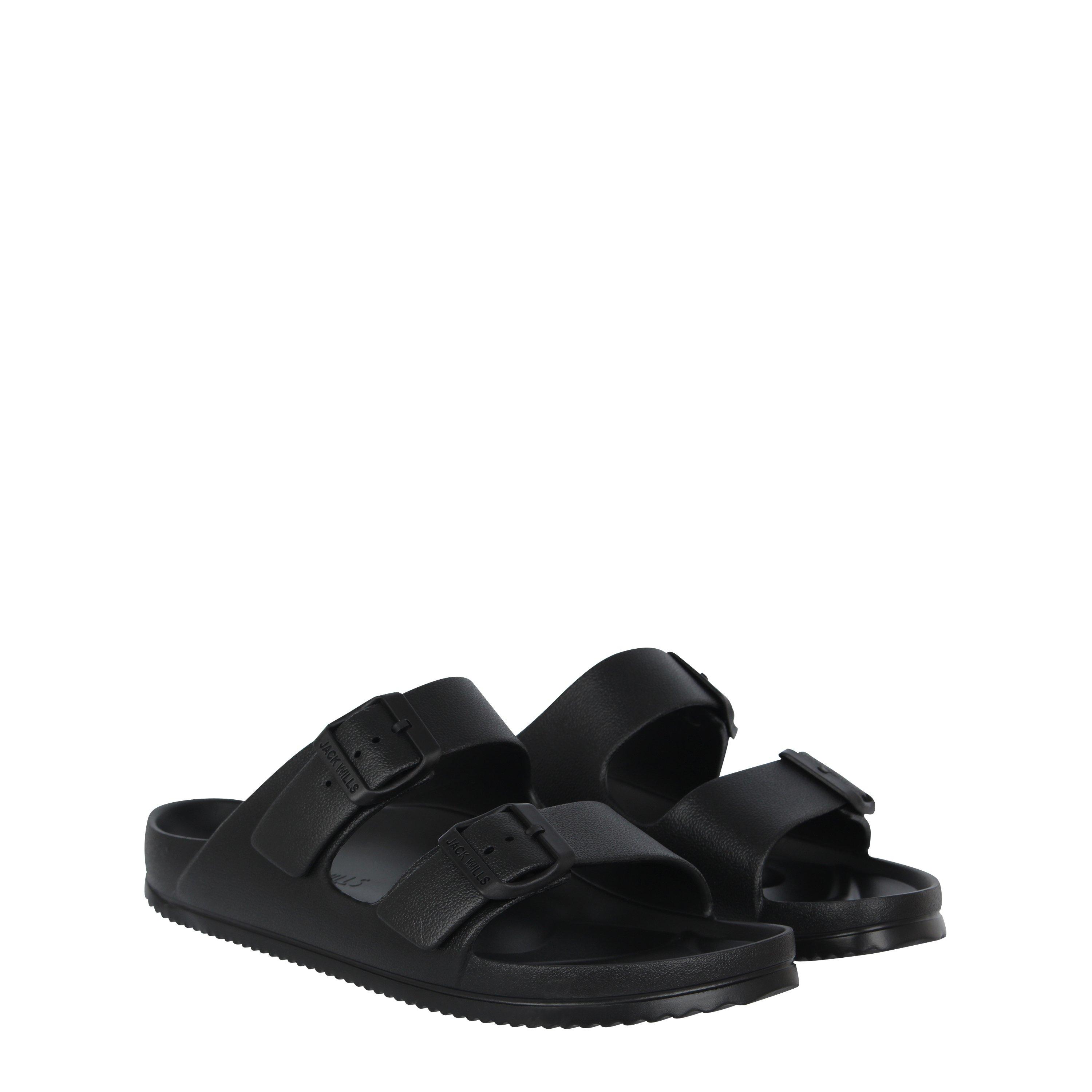 Black - Jack Wills - Two-Strap Sandals - 3