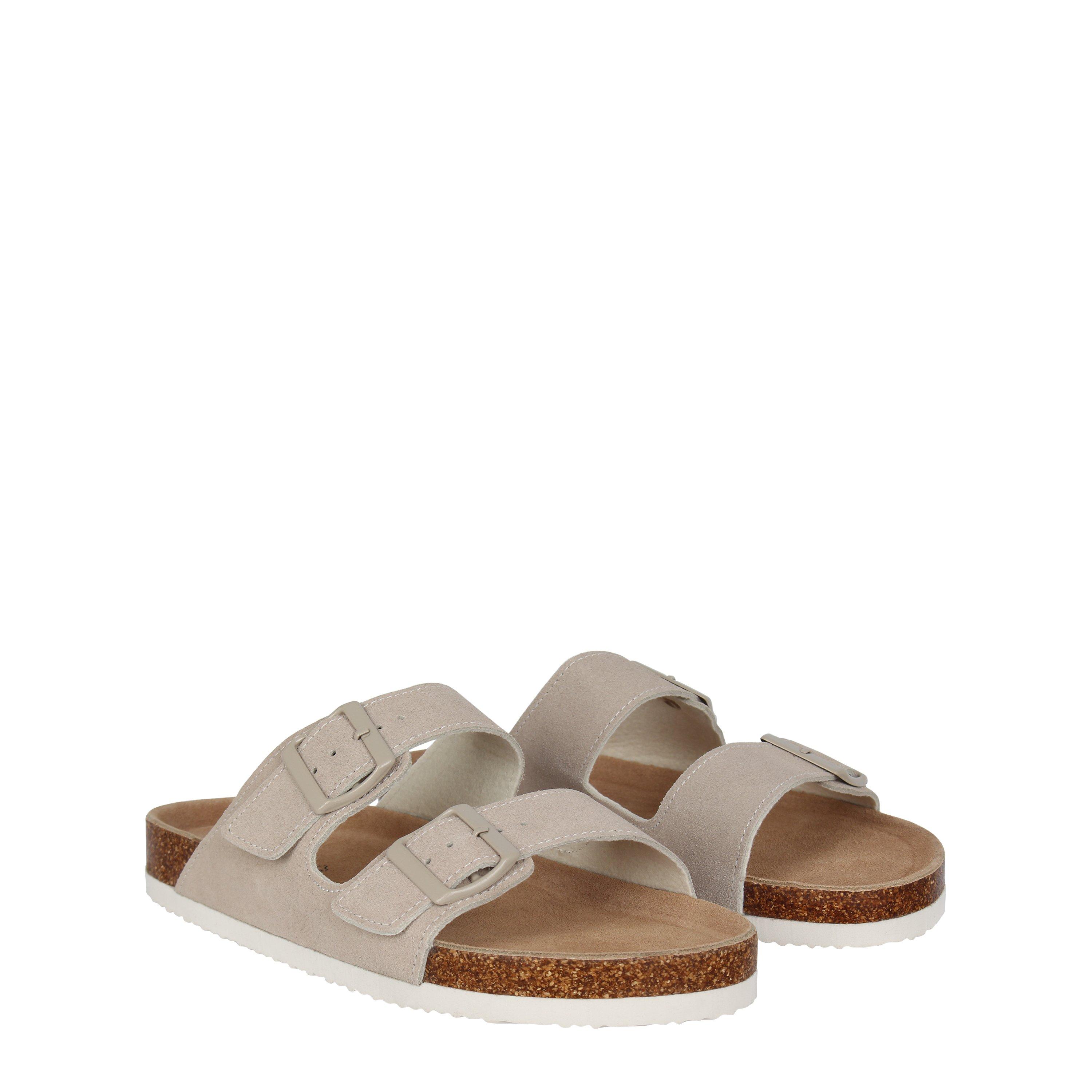 Vintage White - Jack Wills - Cork Strap Sandals - 3