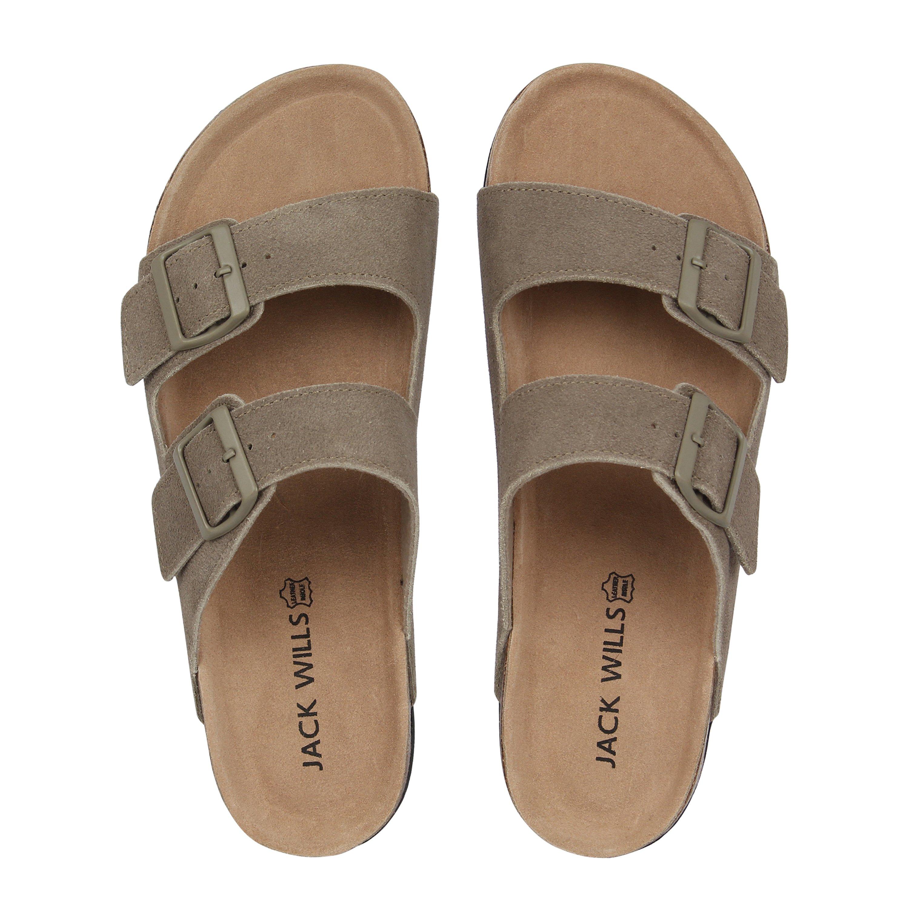 Taupe - Jack Wills - JW Cork Strap Sandals - 5