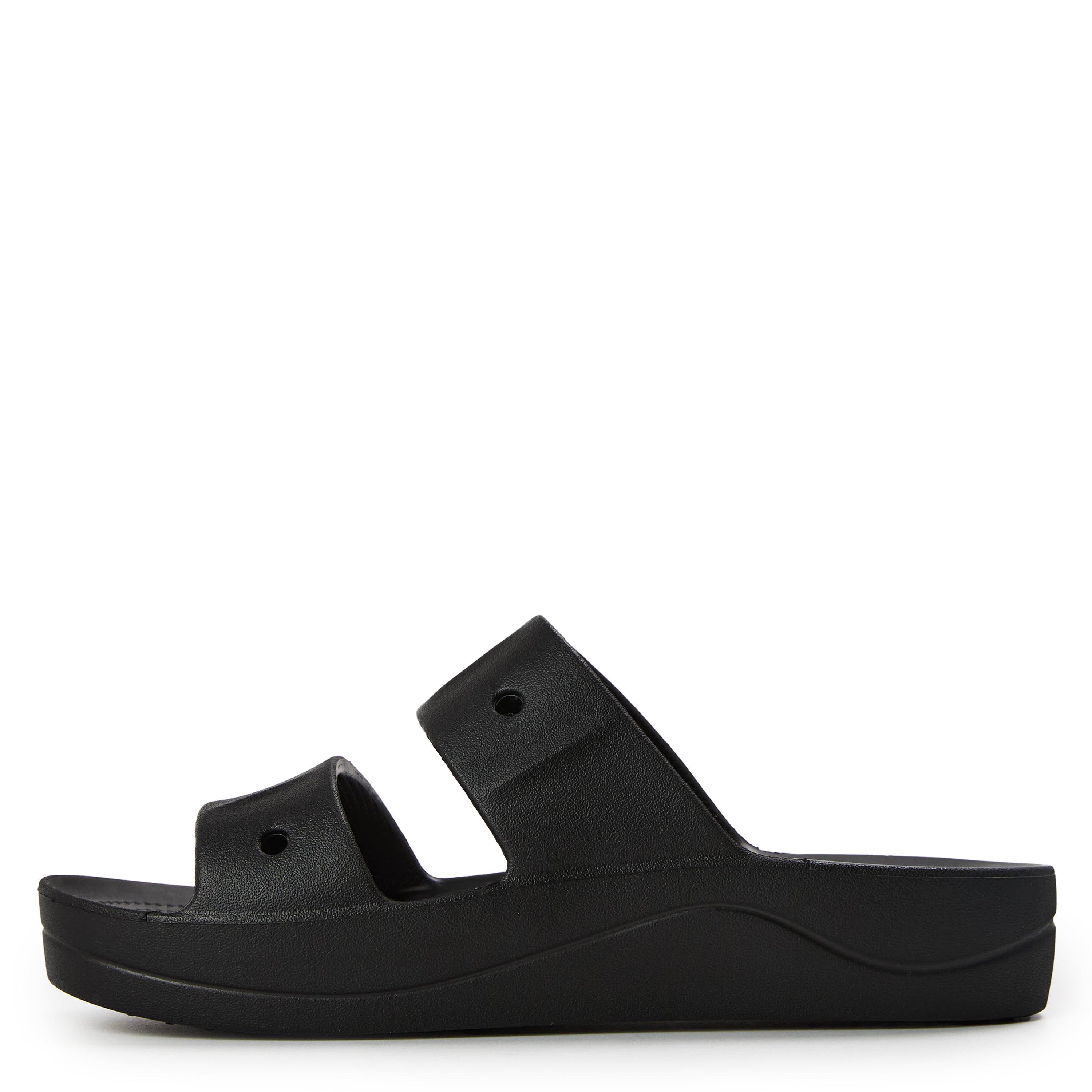 Black - Crocs - Women's Baya Platform Clogs - 2