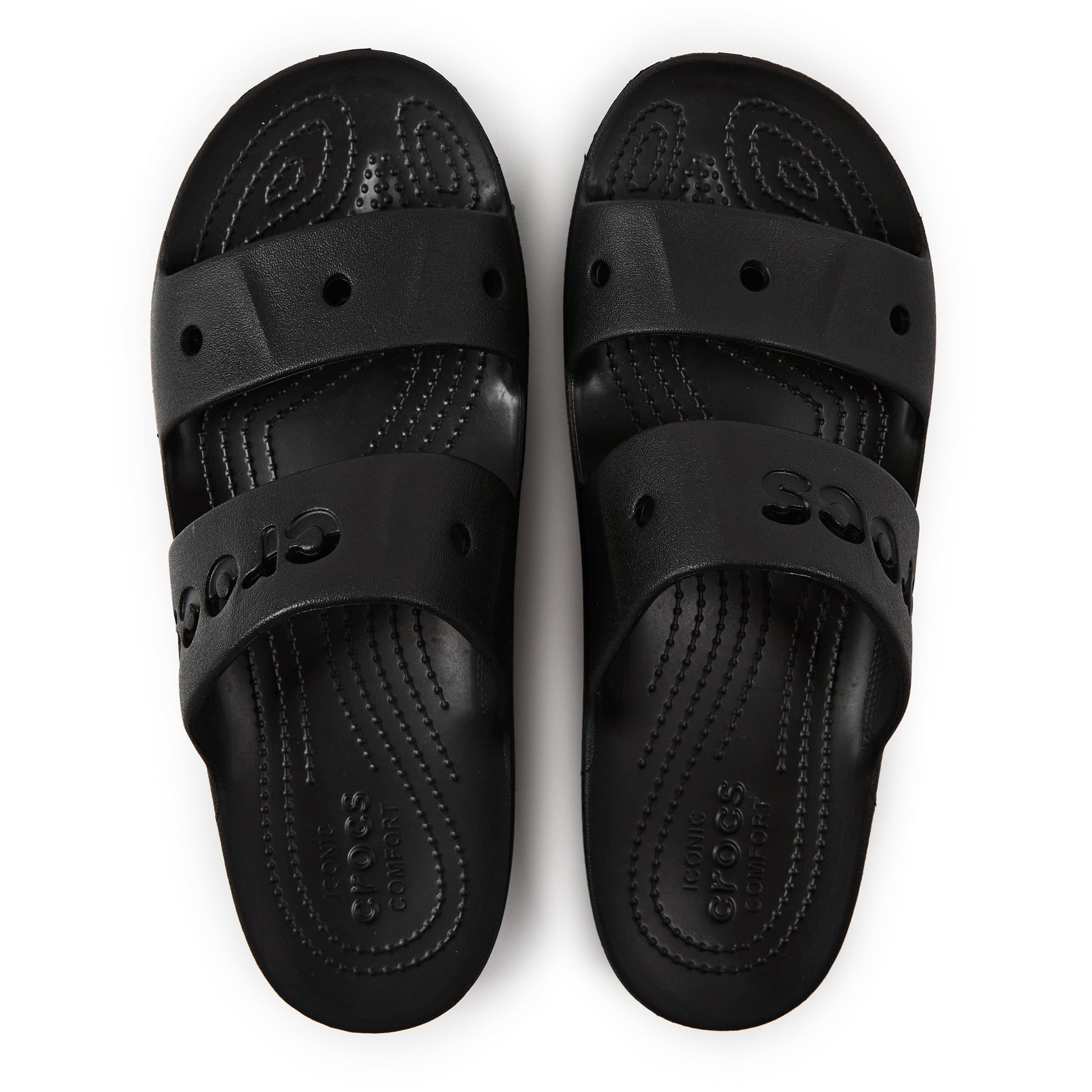 Black - Crocs - Women's Baya Platform Clogs - 4