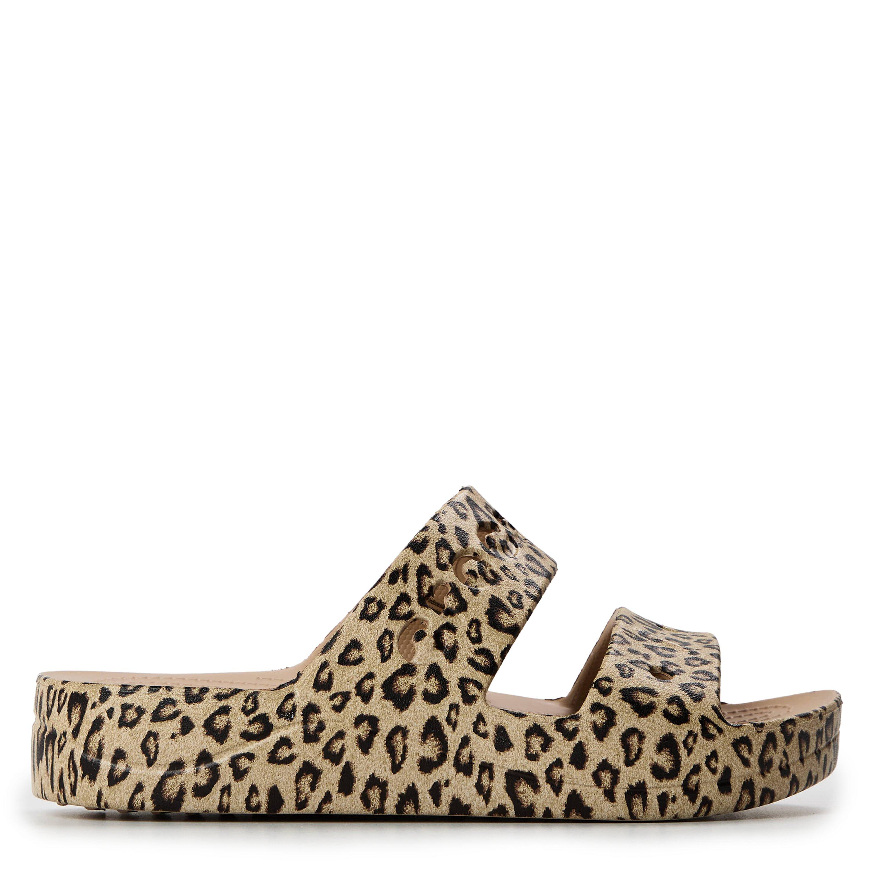 Leopard - Crocs - Women's Baya Platform Clogs - 1