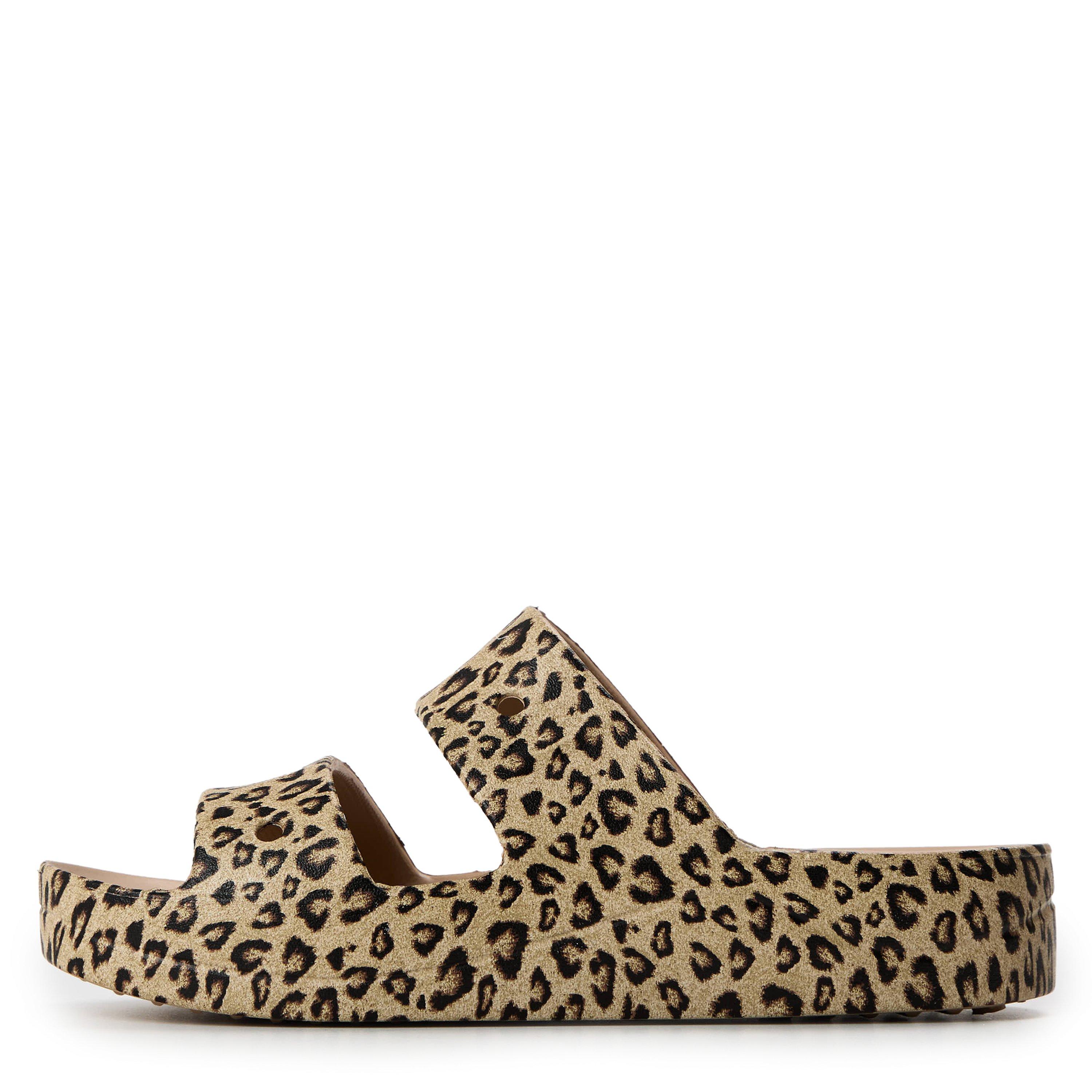 Leopard - Crocs - Women's Baya Platform Clogs - 2