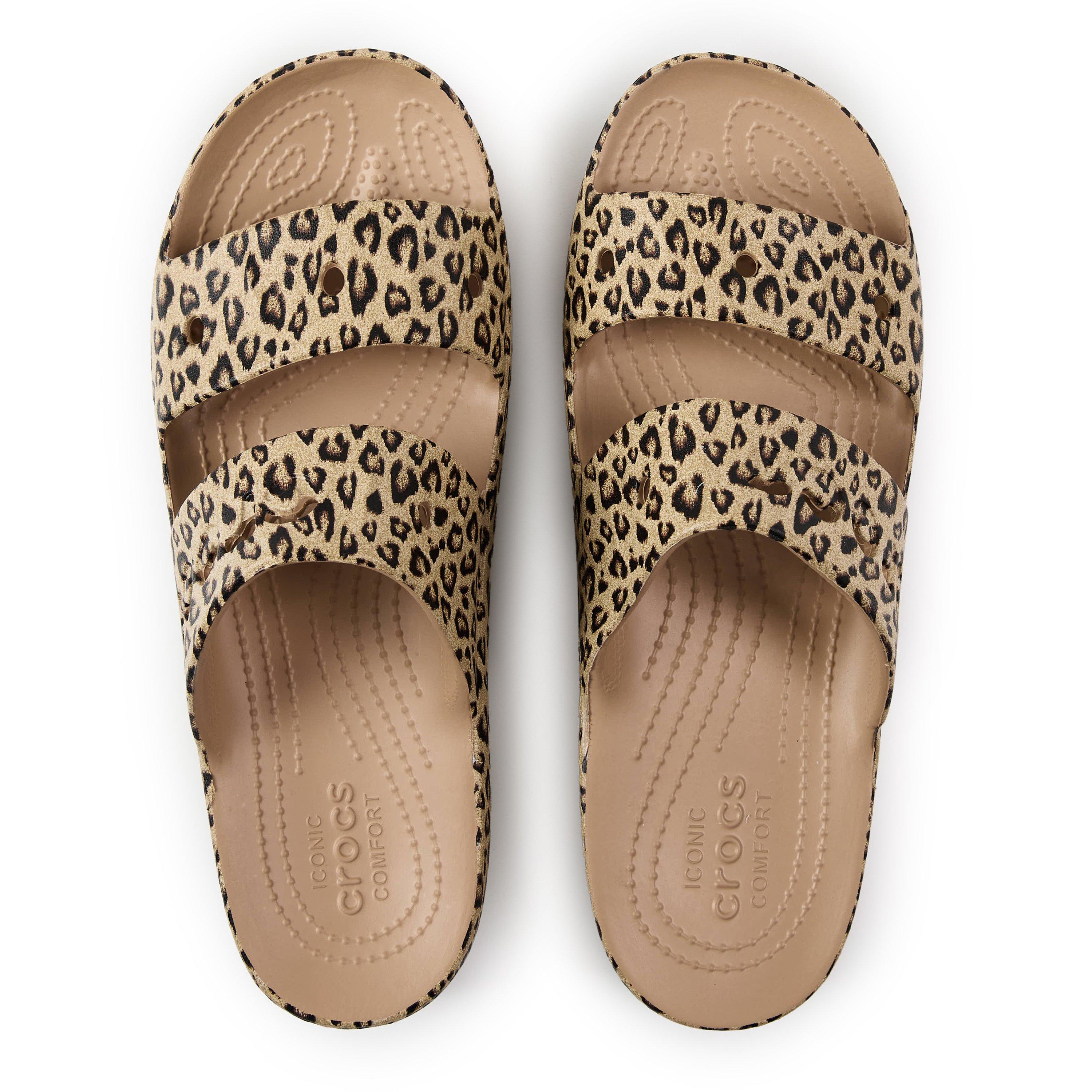 Leopard - Crocs - Women's Baya Platform Clogs - 4