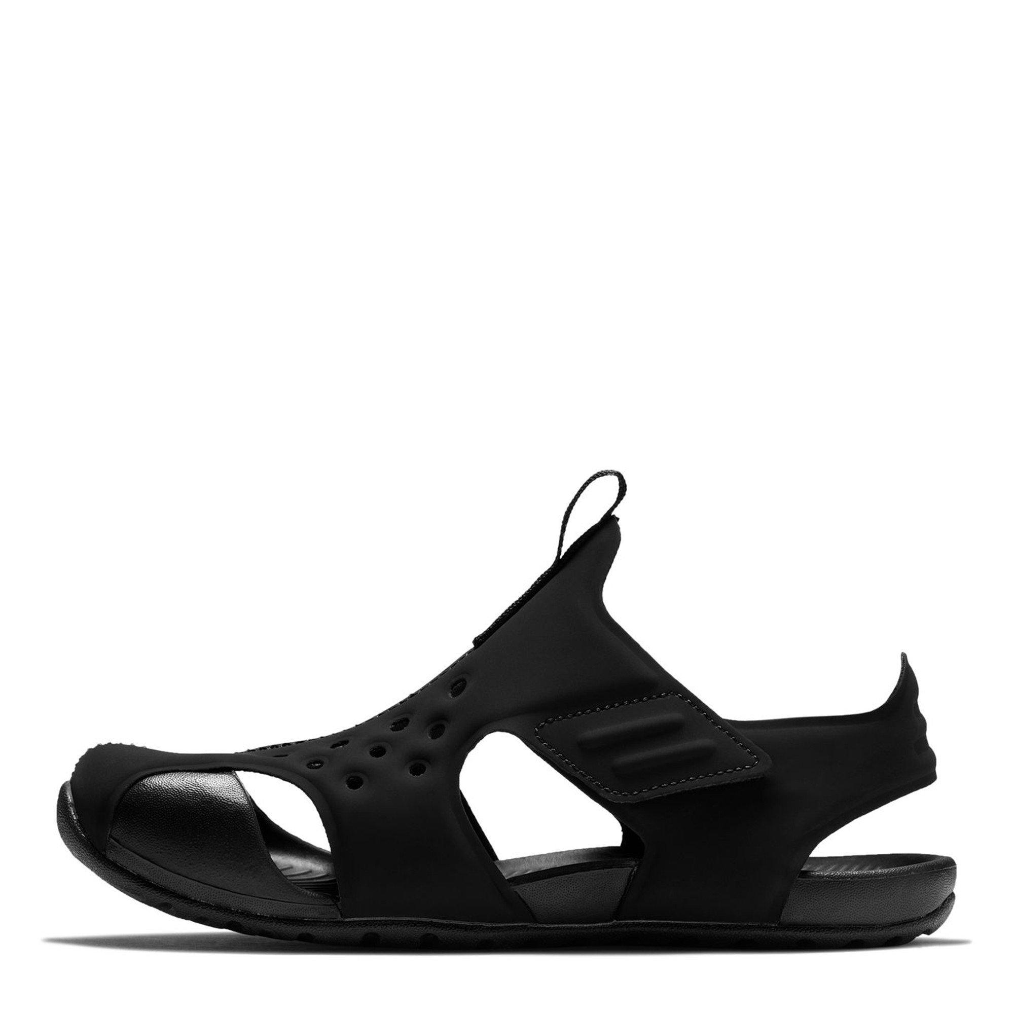 Black/White - Nike - Sunray Protect 2 Little Kids' Sandals - 2