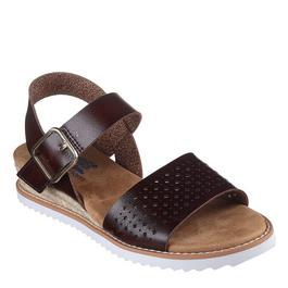 Skechers Skechers Peforated Quarter Strap Sandal Flat Sandals Womens