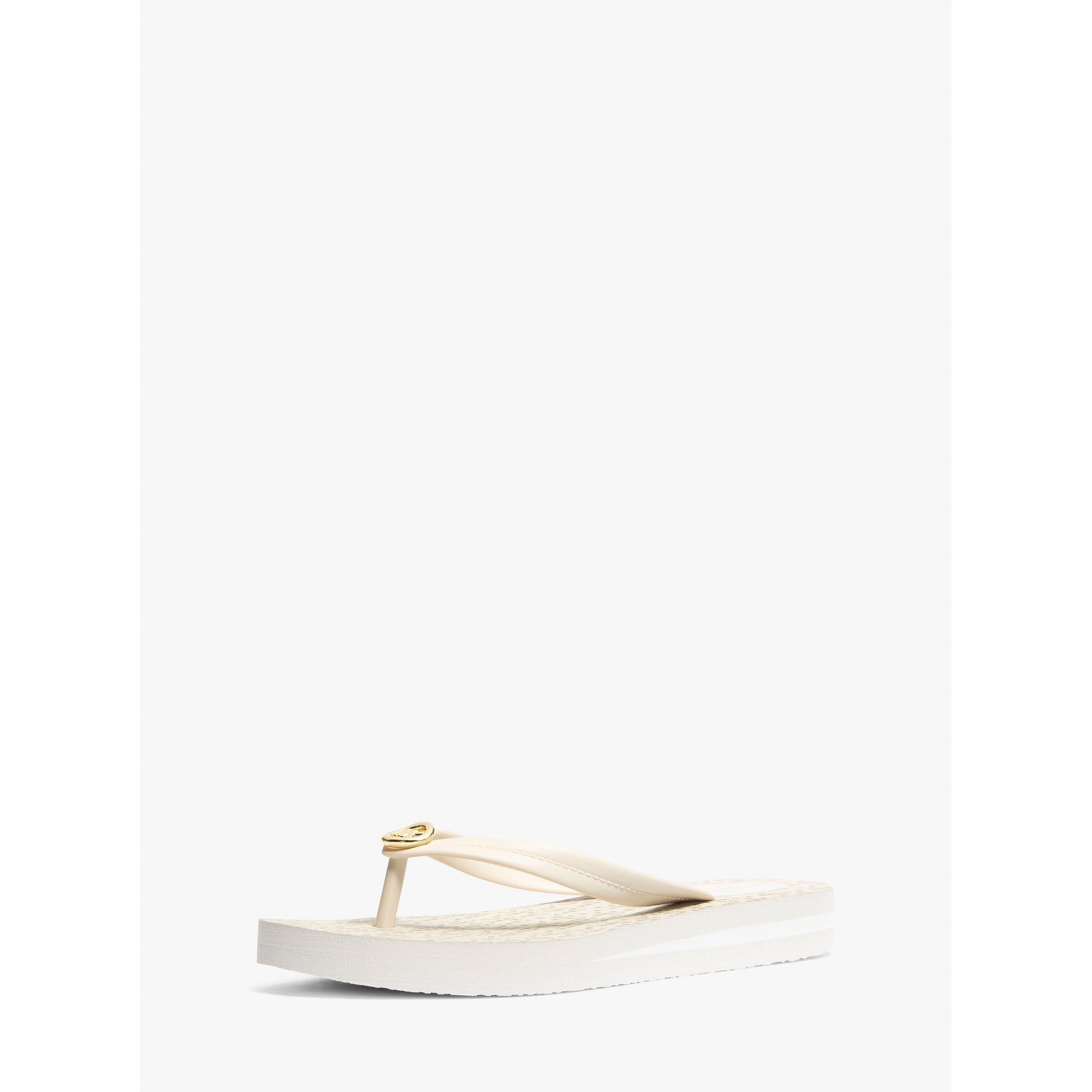 Vanilla - MICHAEL Michael Kors - Women's Posie Flip Flops - 4