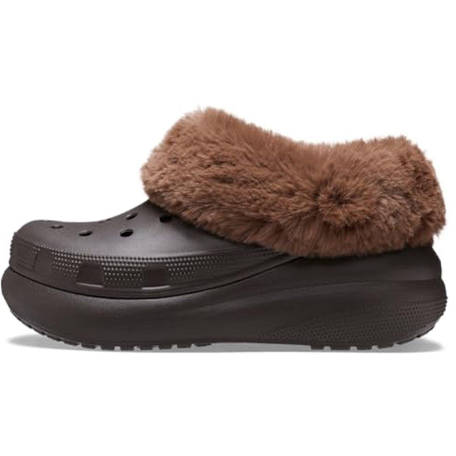 Espresso - Crocs - Furever Crush Clogs - 2