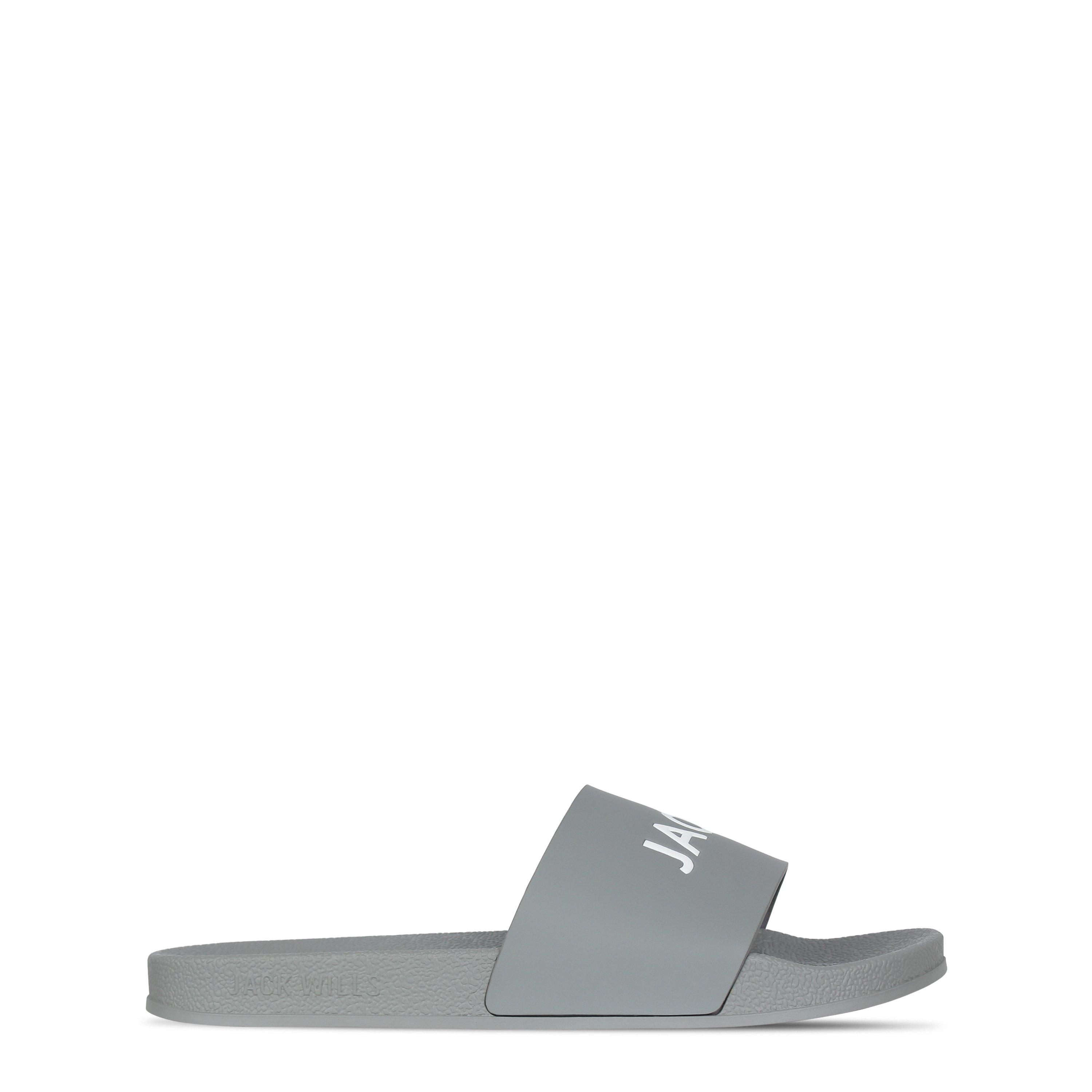 Grey/White - Jack Wills - Contrast Logo Slider - 1