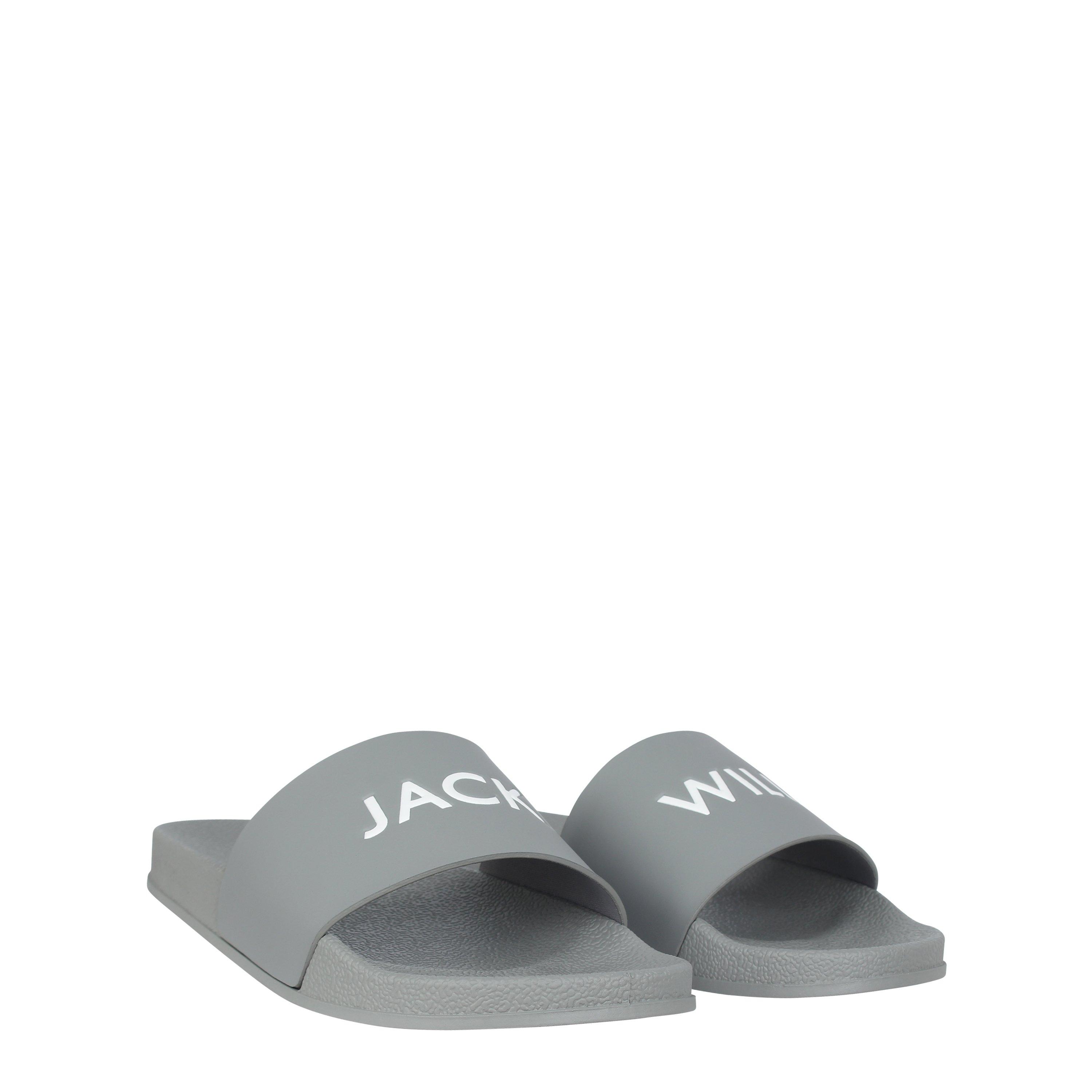 Grey/White - Jack Wills - Contrast Logo Slider - 3