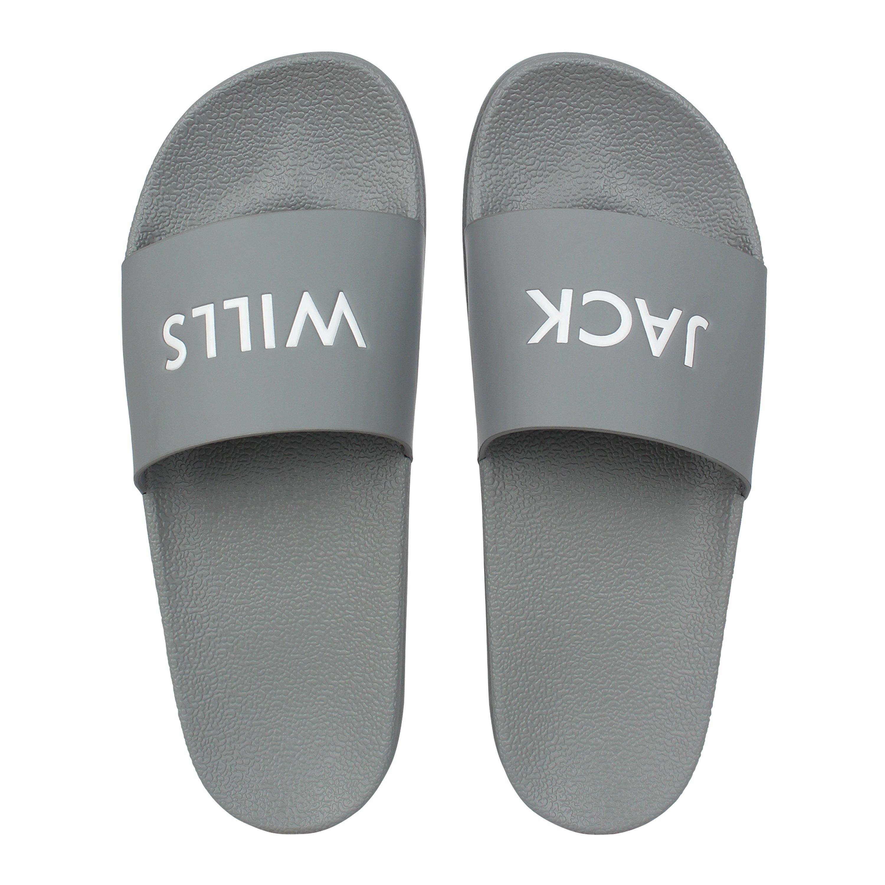 Grey/White - Jack Wills - Contrast Logo Slider - 5