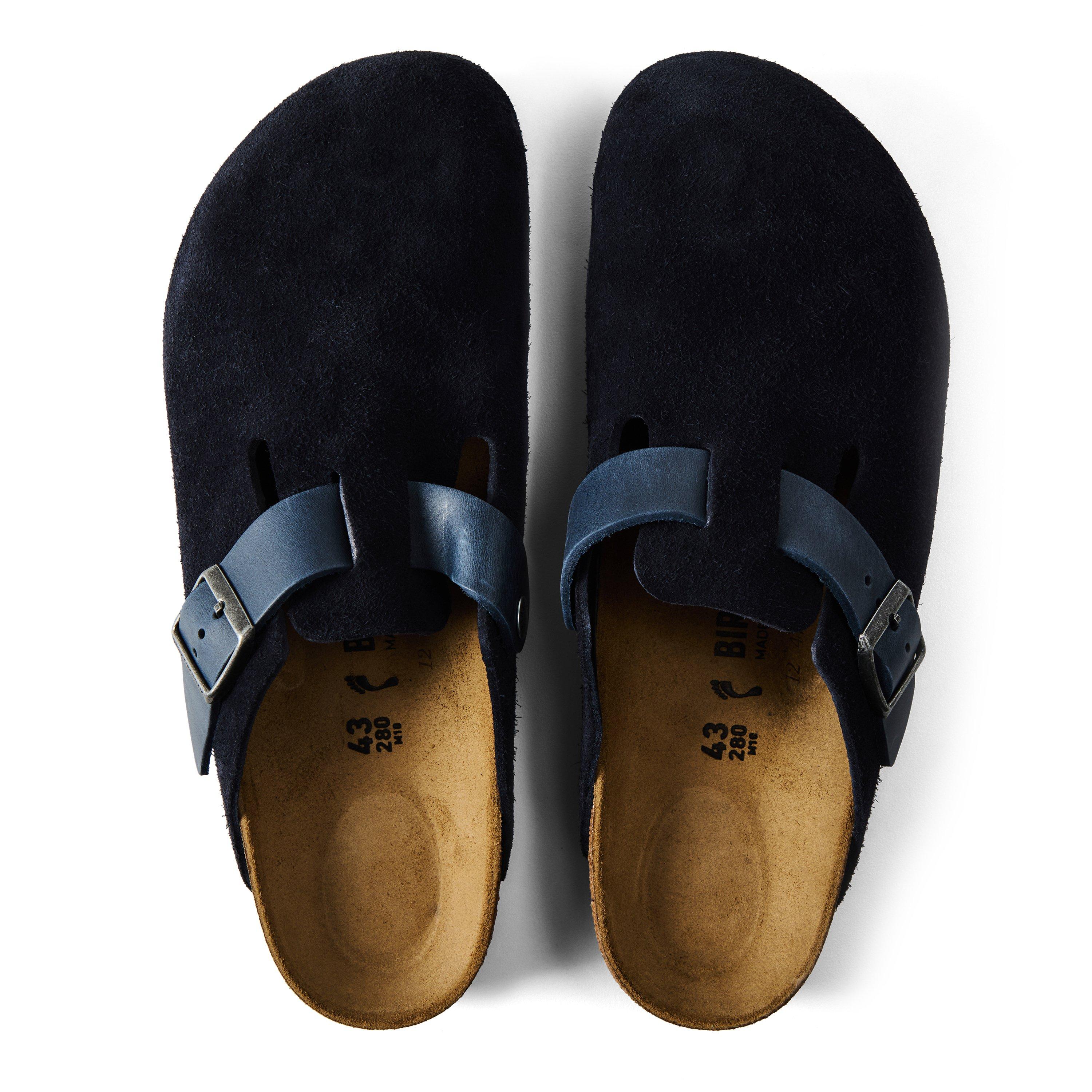 Midnight - Birkenstock - Bstk Boston Oiled Leat 64 - 6