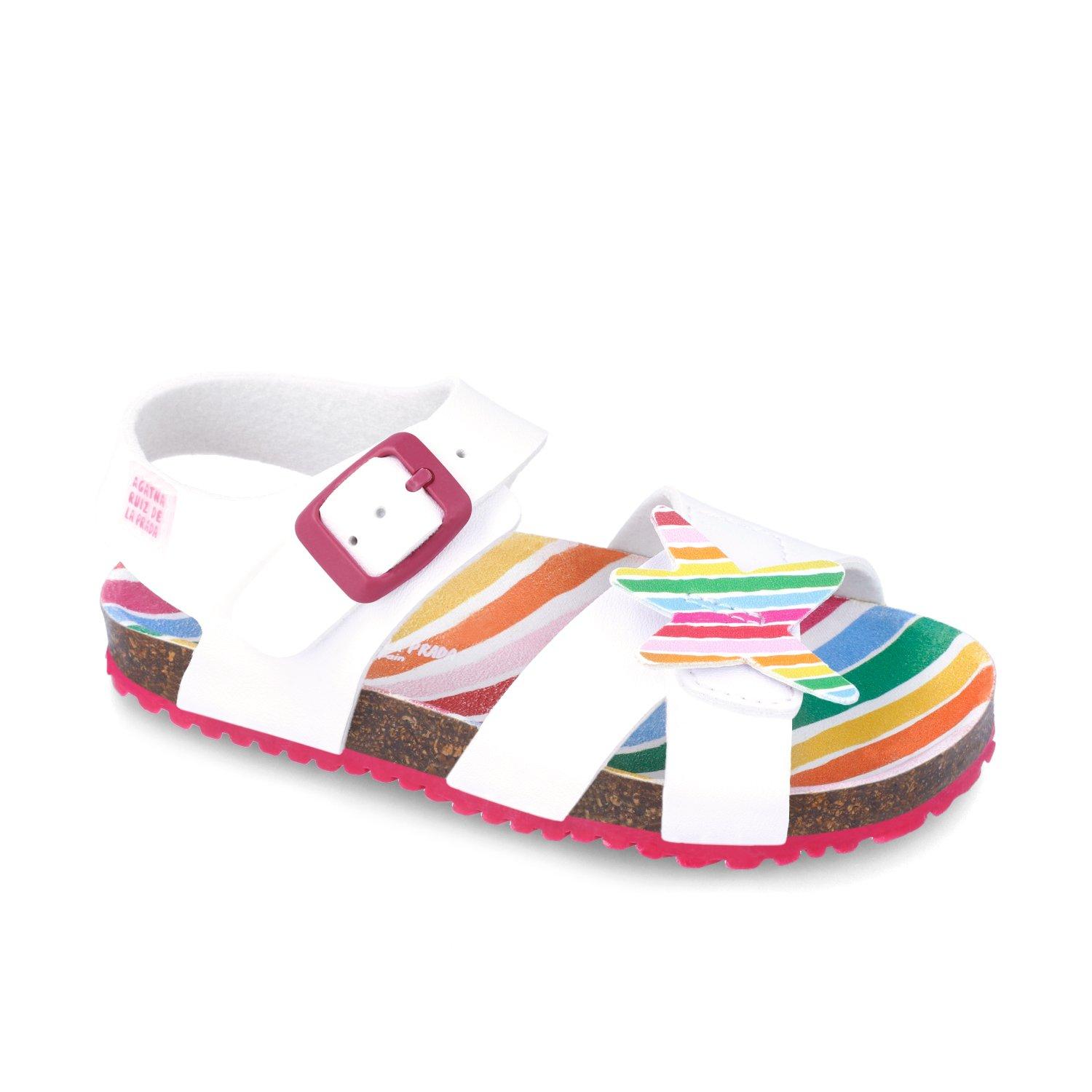 White - Agatha Ruiz De La Prada - Kids' Flat Sandals - 4